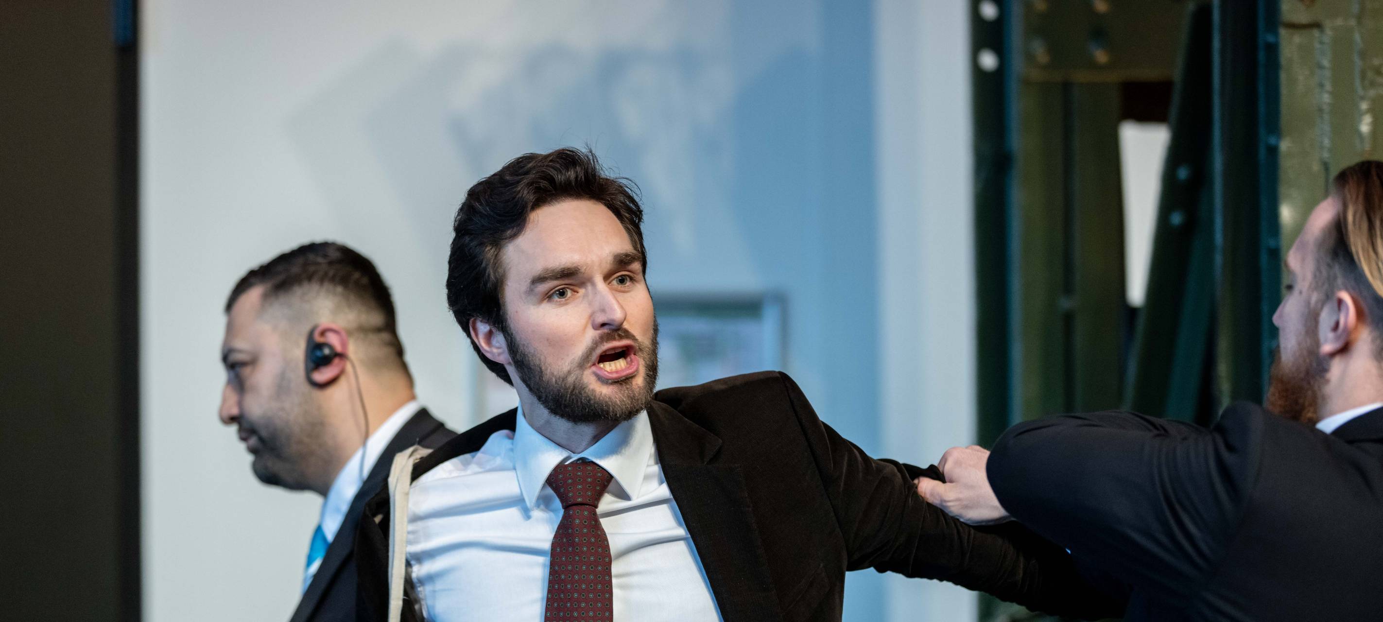 Klimaaktivisten in Essen stören Auftritt von Christian Lindner