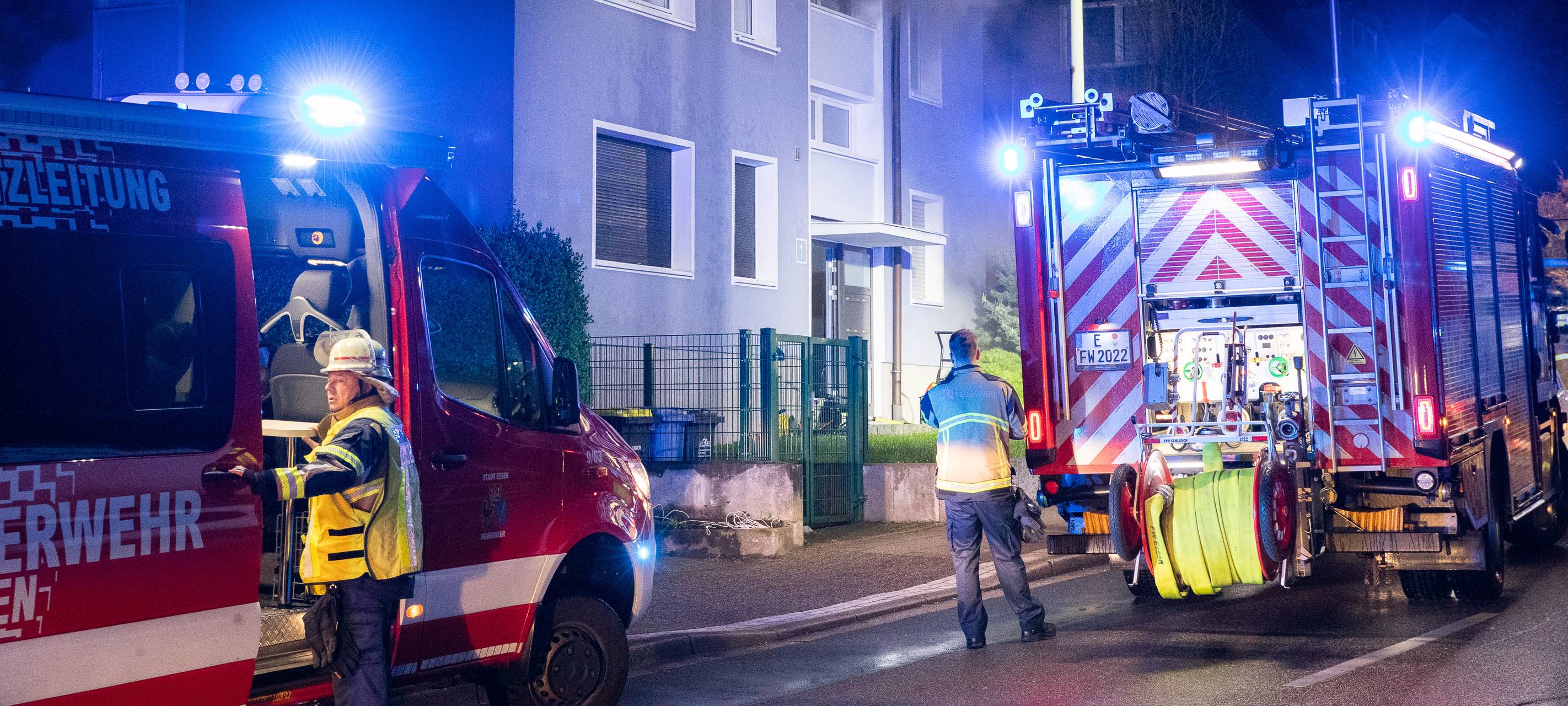 Küchenbrand in Essen