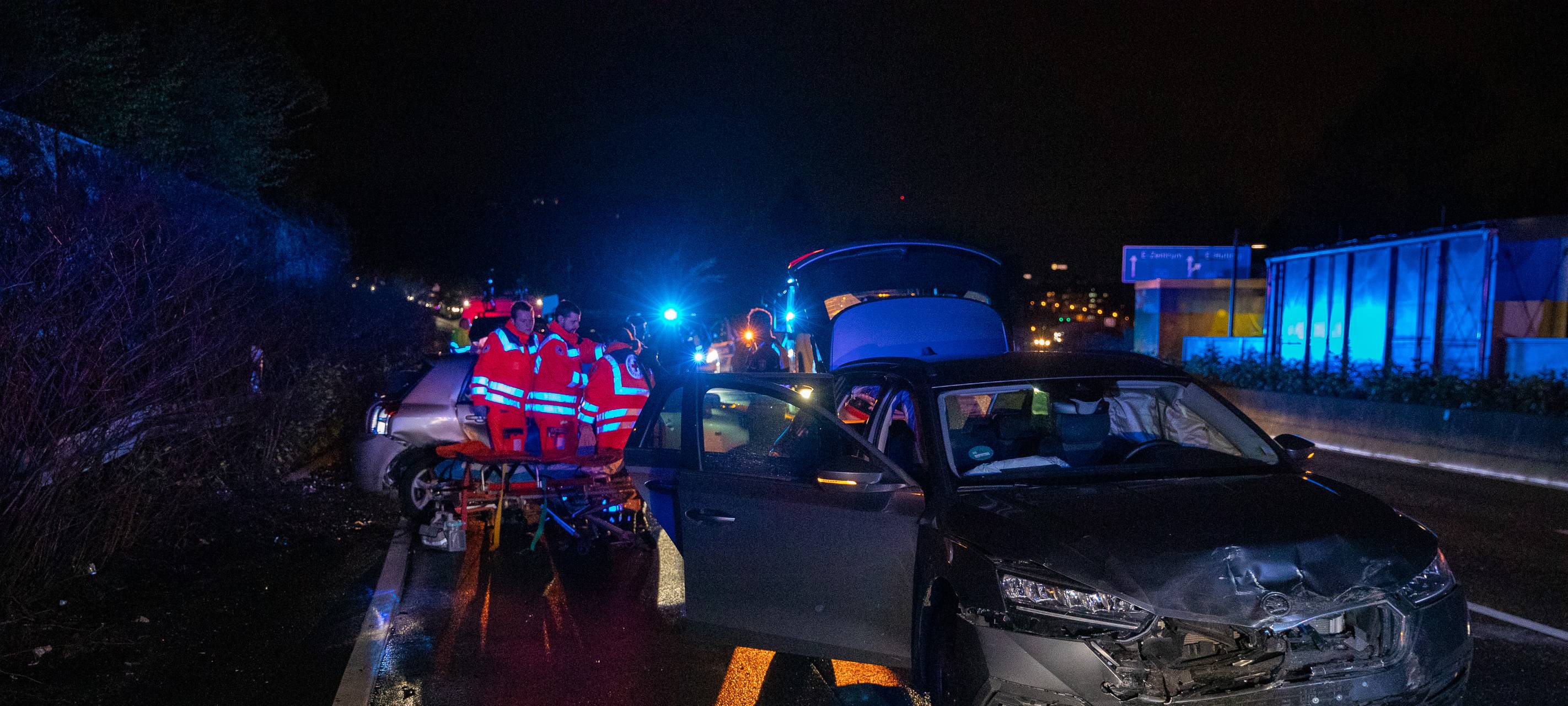 Unfall in Essen auf der Autobahn