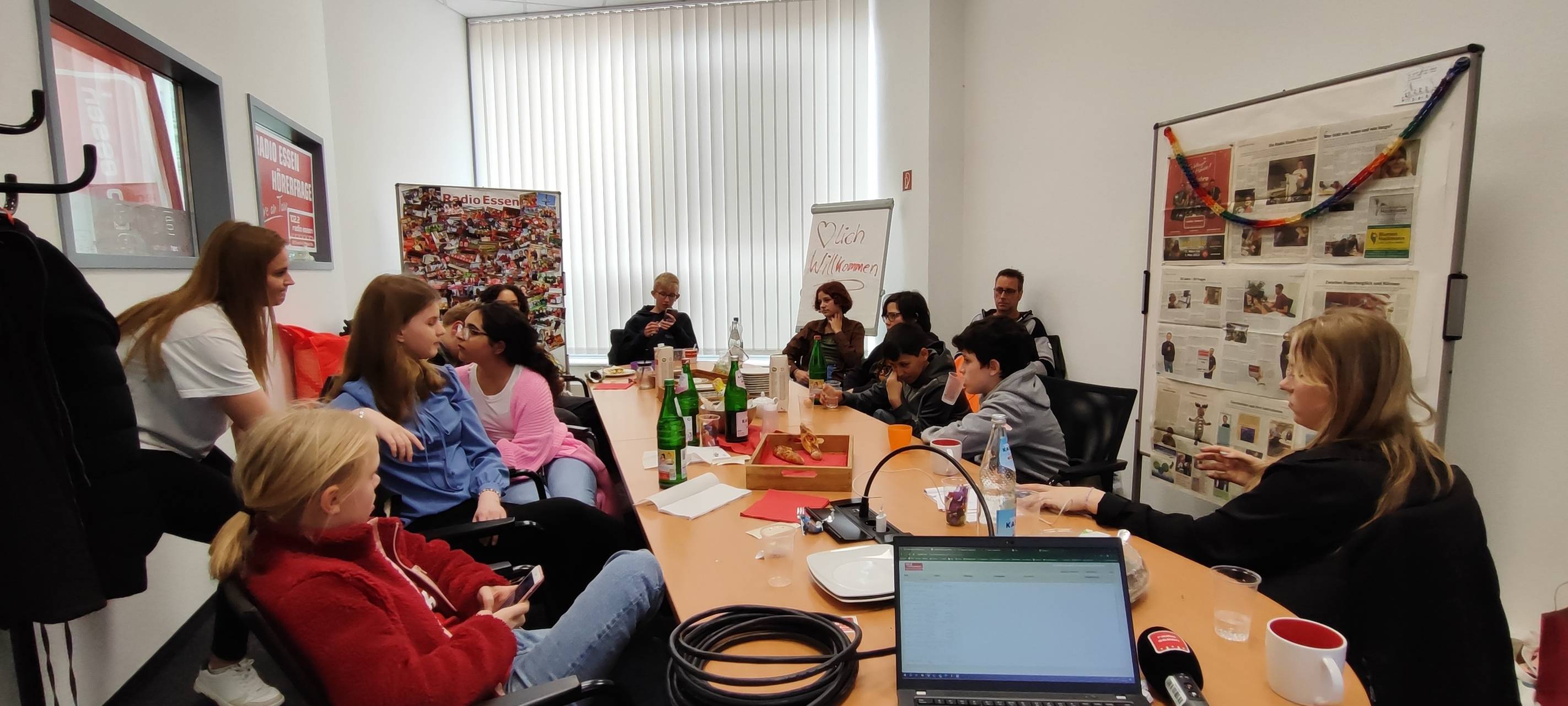 Radiocamp mit Radio Essen und der Junior Uni