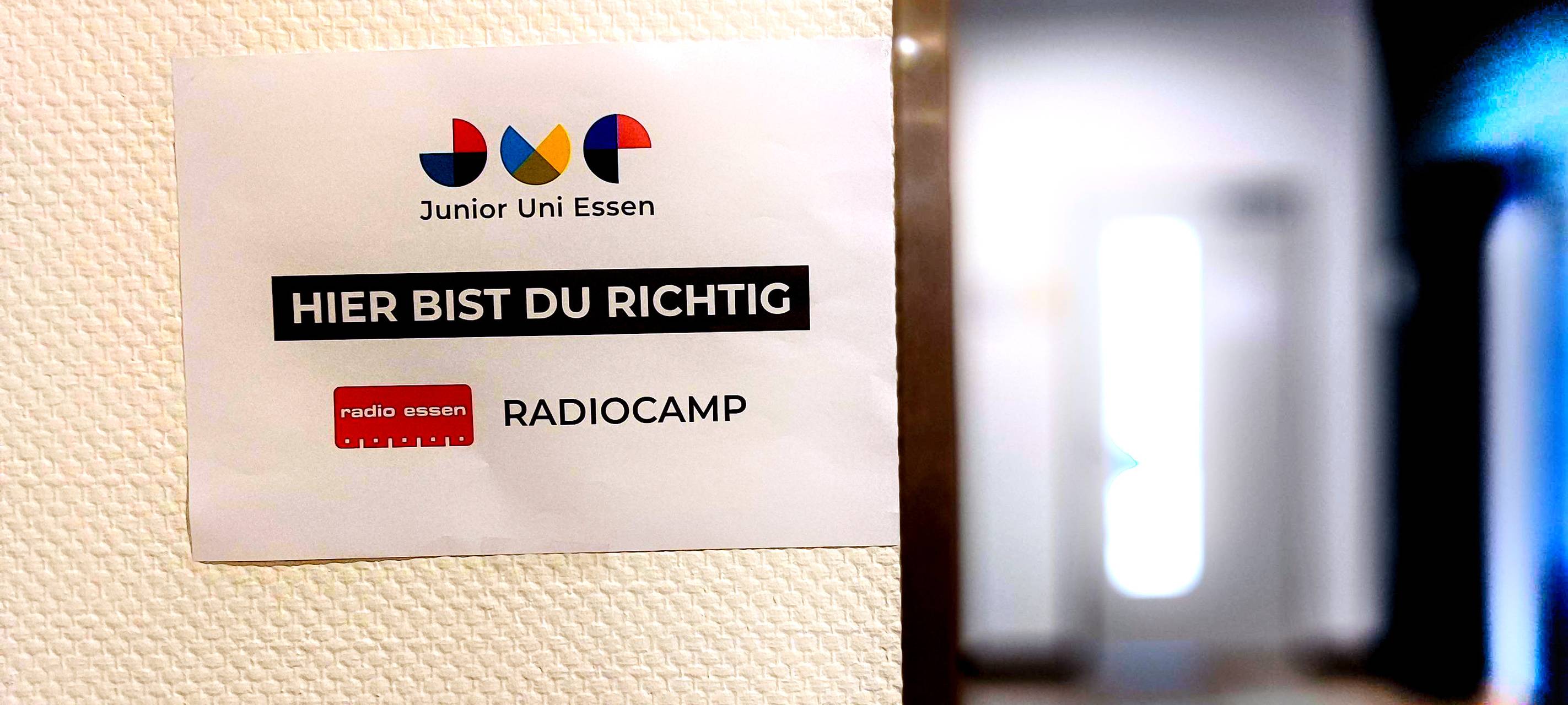 Radiocamp mit Radio Essen und der Junior Uni