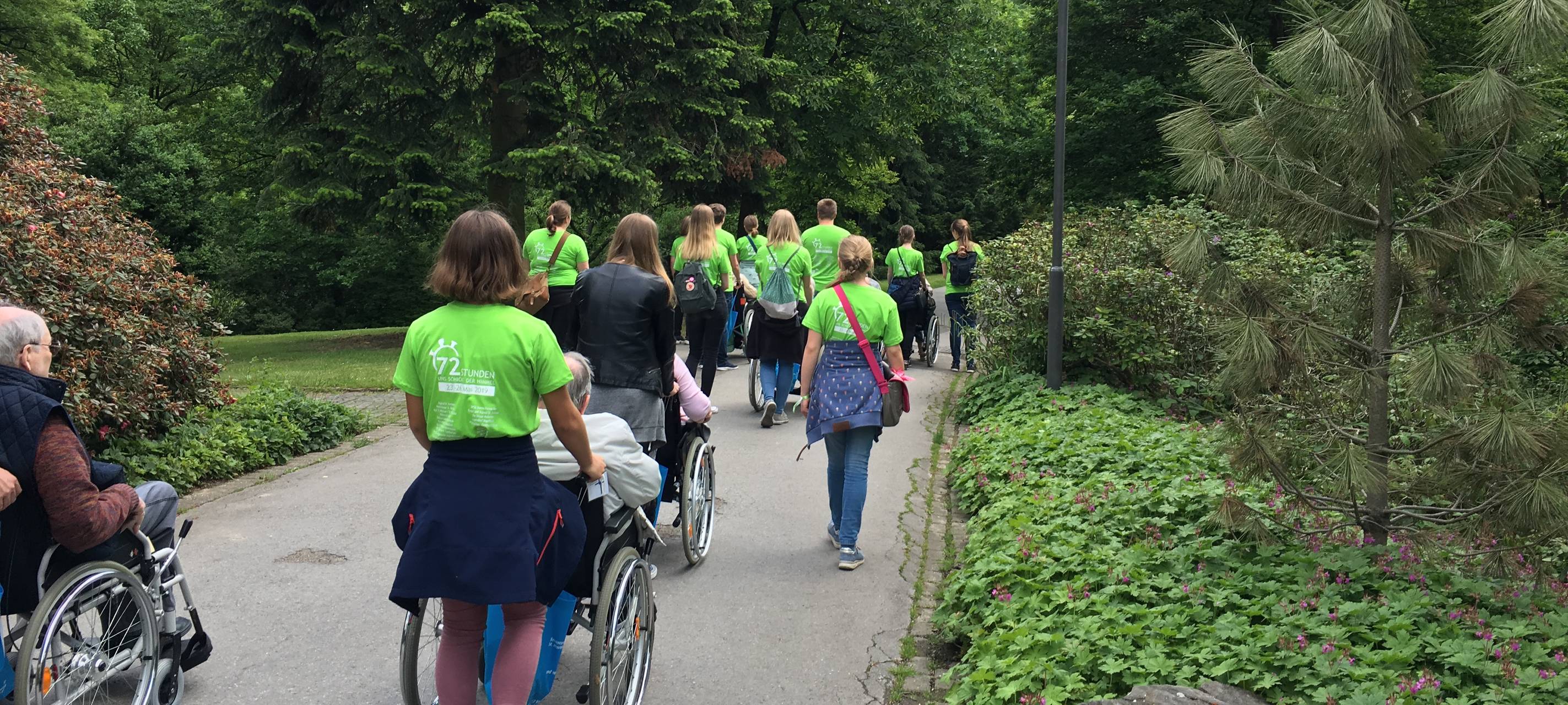 72-Stunden-Aktion in Essen: Junge Menschen arbeiten für den guten Zweck