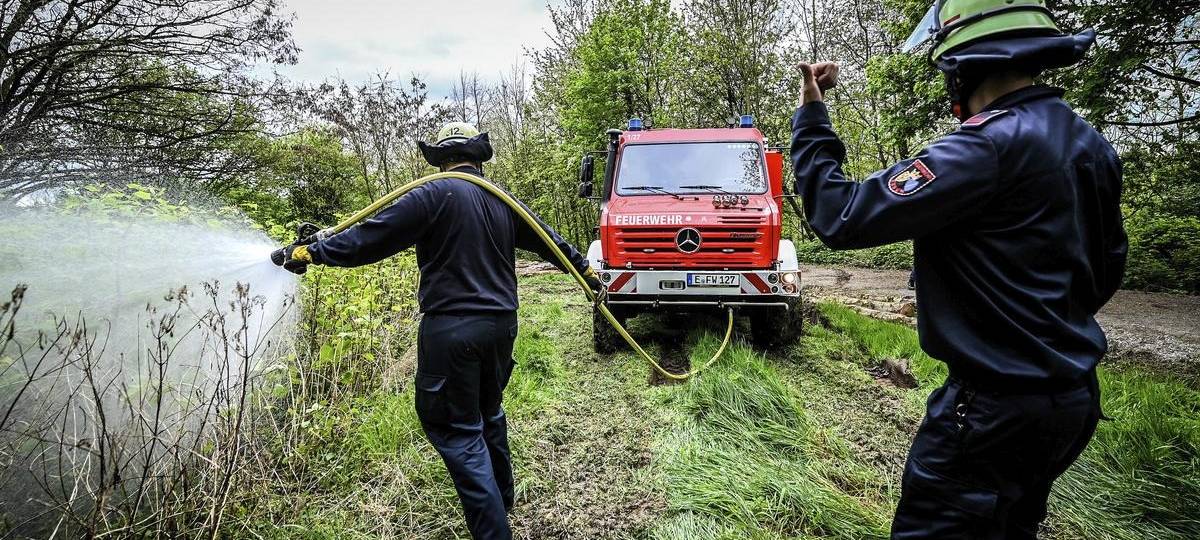 Waldbrände werden in Essen jetzt schneller und besser gelöscht