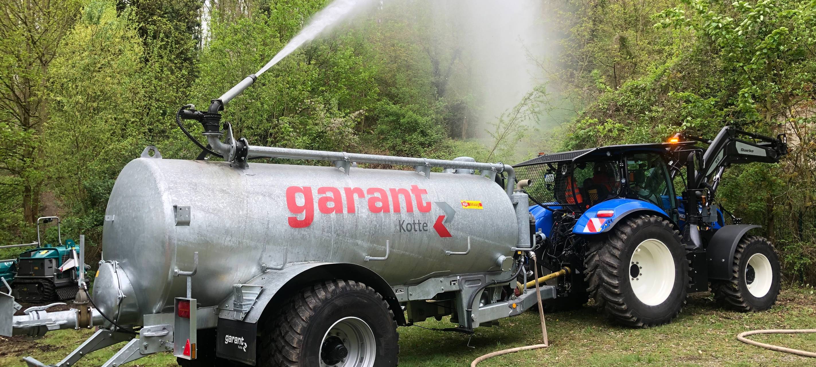 Waldbrände werden in Essen jetzt schneller und besser gelöscht