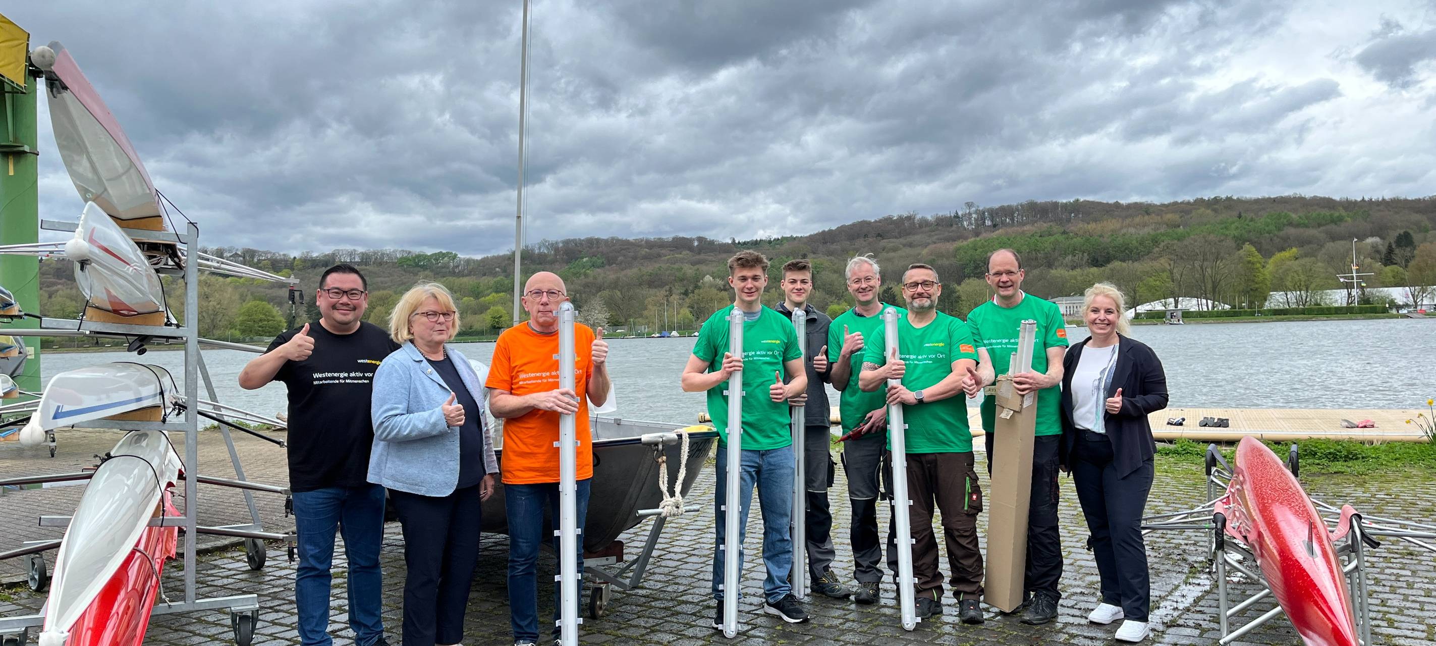 Ruder-Club in Essen bekommt neue LED-Beleuchtung