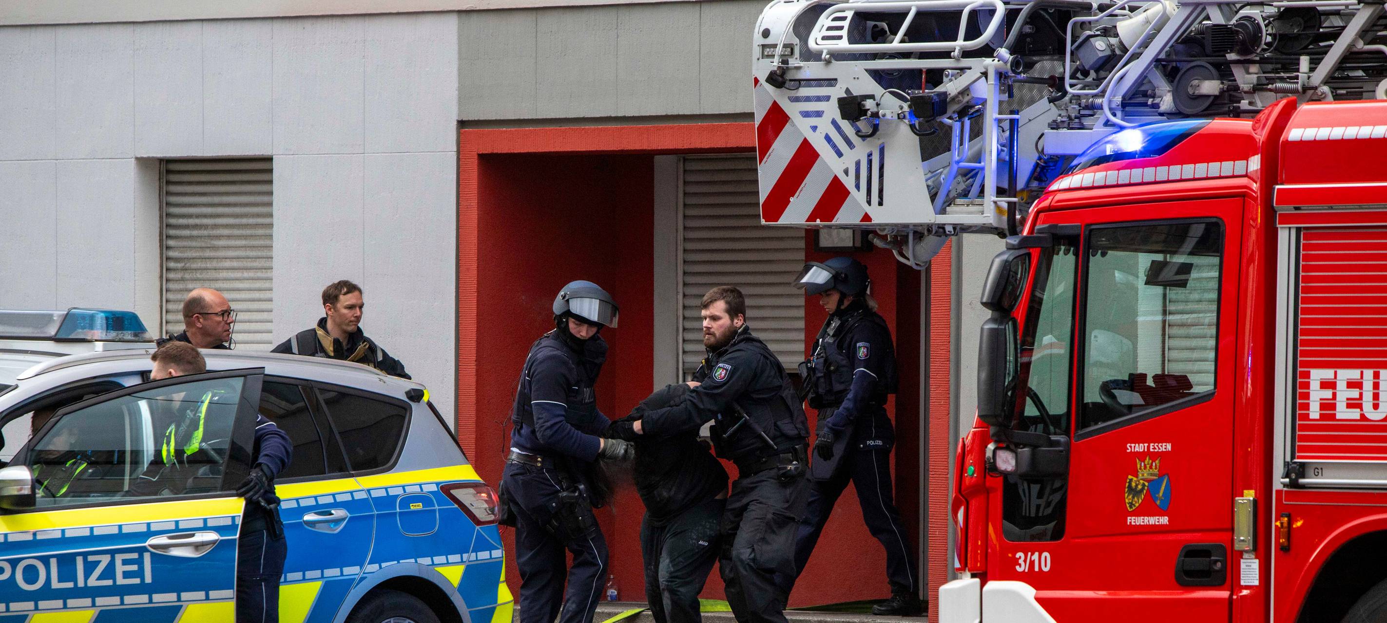 Bedrohungslage in Essen: Großeinsatz der Polizei