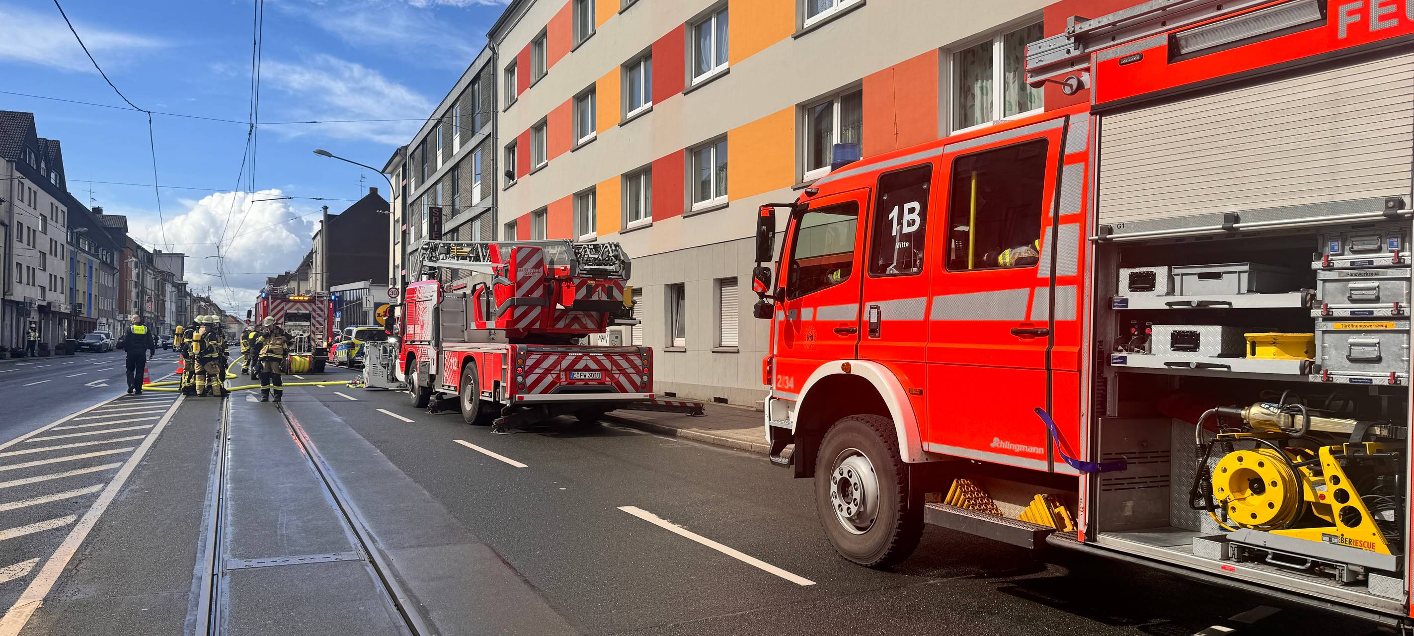 Bedrohungslage in Essen: Großeinsatz der Polizei