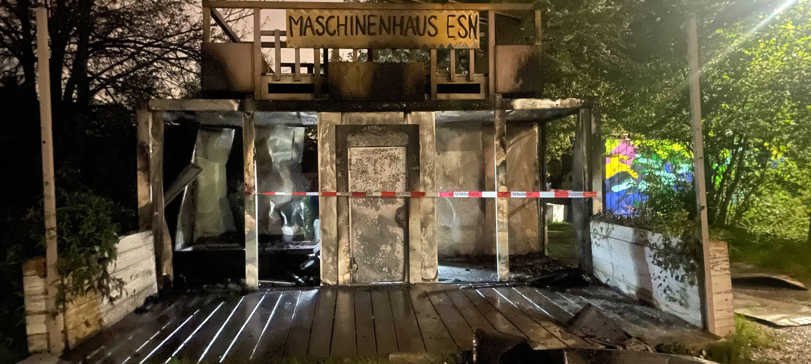 Brandanschlag in Essen auf Kulturstandort