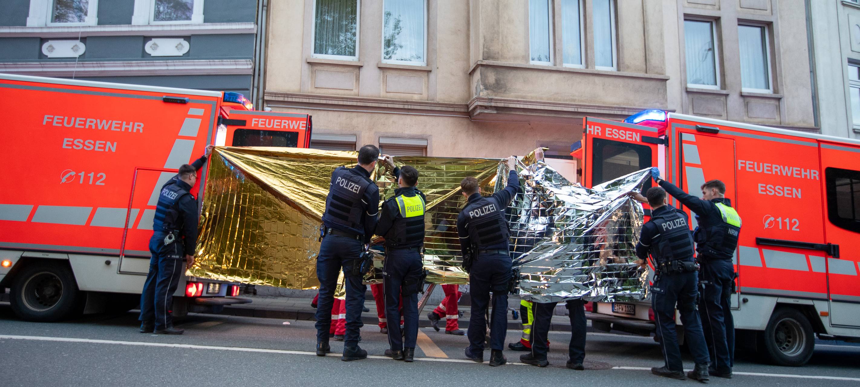Mann in Essen von Polizei angeschossen