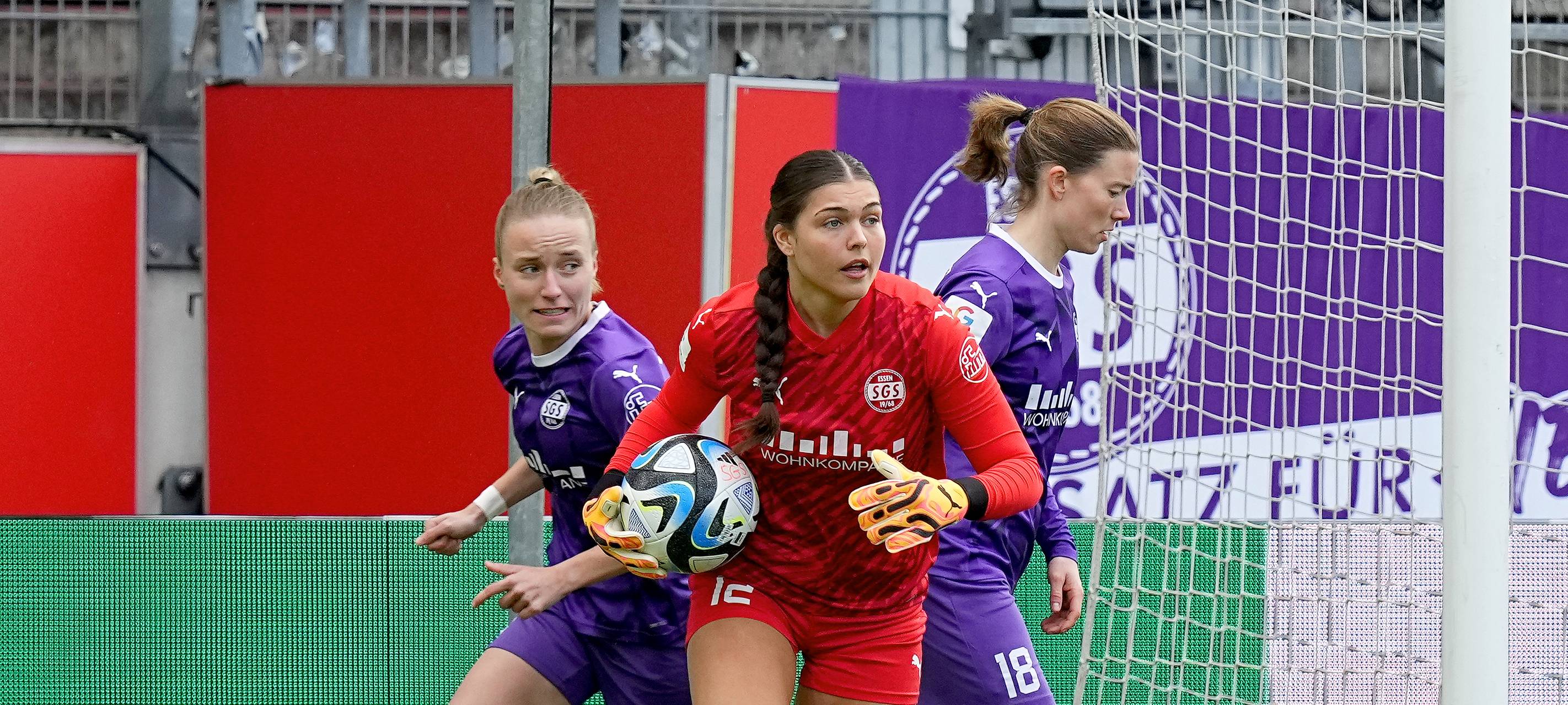 SGS Essen verliert gegen Spitzenteam Wolfsburg