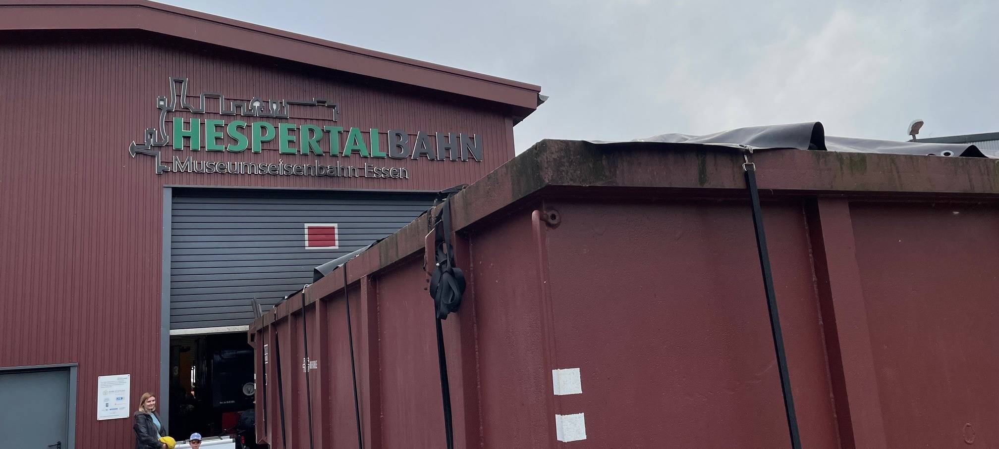 Mit Volldampf durch Essen: Saisonstart bei der Hespertalbahn