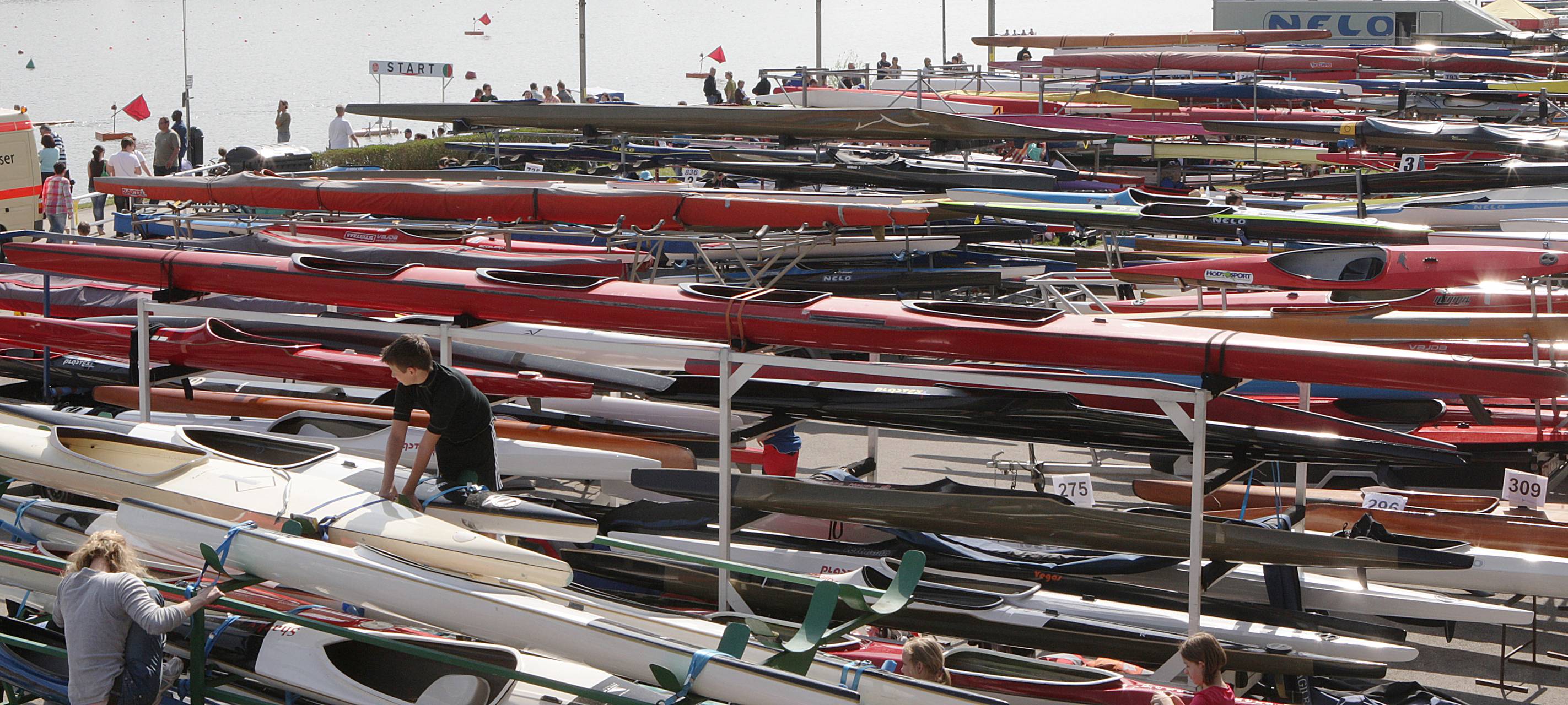 Saison in Essen gestartet - großes Kanu-Regatta-Wochenende
