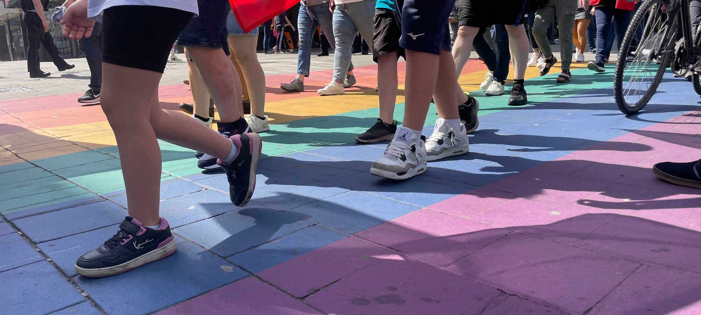 Maidemo in Essen - Gewerkschaften fordern bessere Arbeitsbedingungen