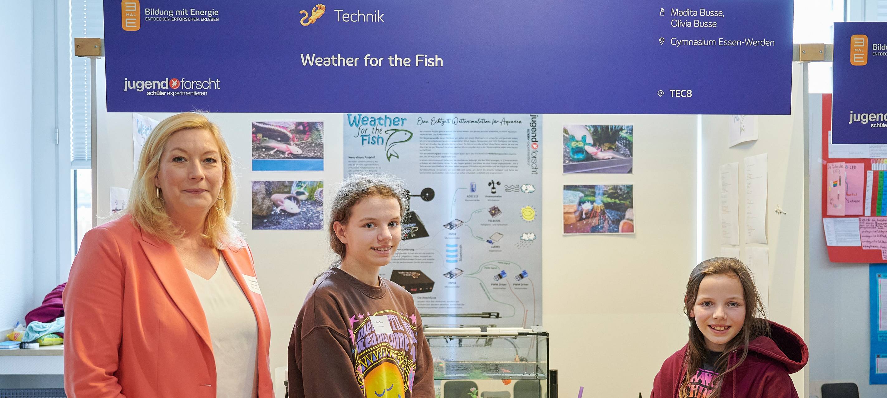 Landeswettbewerb in Essen - junge Forscher stellen Projekte vor