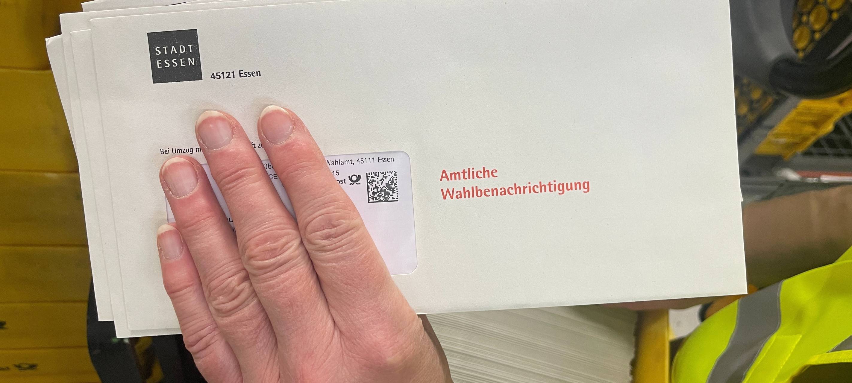 450.000 Wahlbenachrichtigungen in Essen verschickt