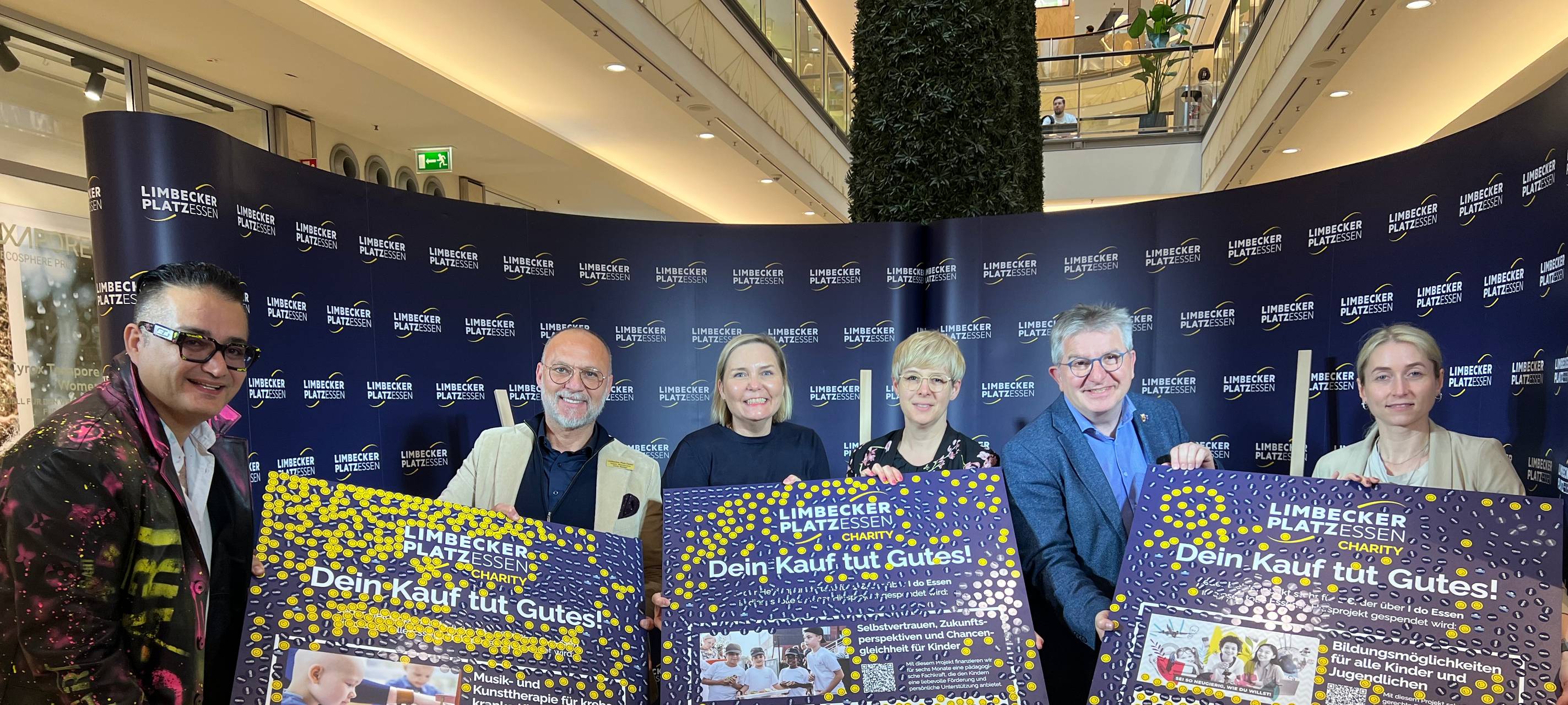 Einkaufszentrum in Essen sammelt hohe Spendensumme