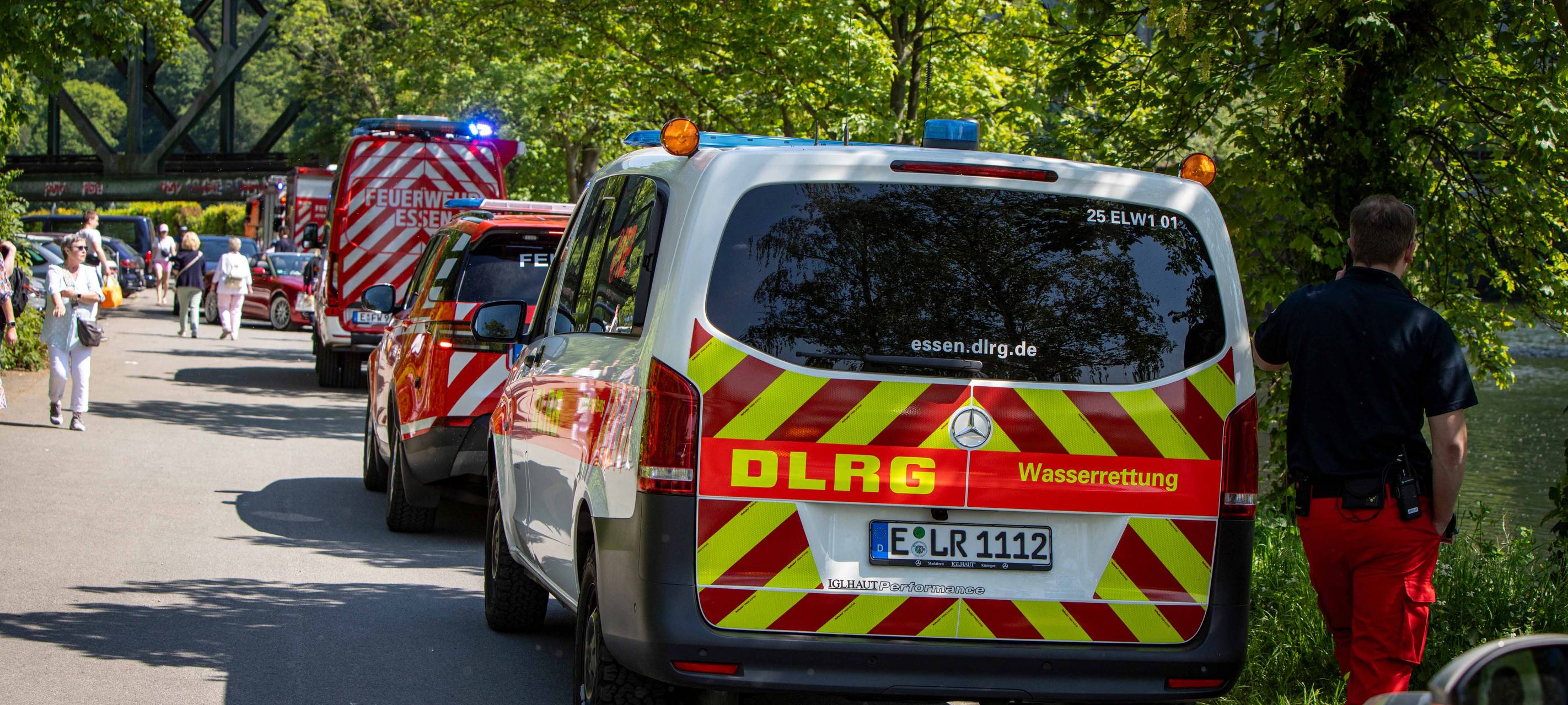 Wasserleiche in Essen gefunden - Polizei ermittelt