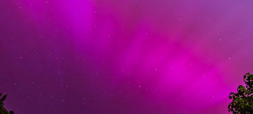 Polarlichter über Essen