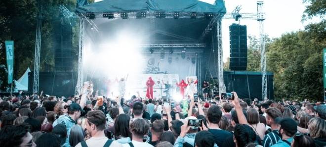 Pfingst Open Air in Essen: Viele Besucher trotz Regen