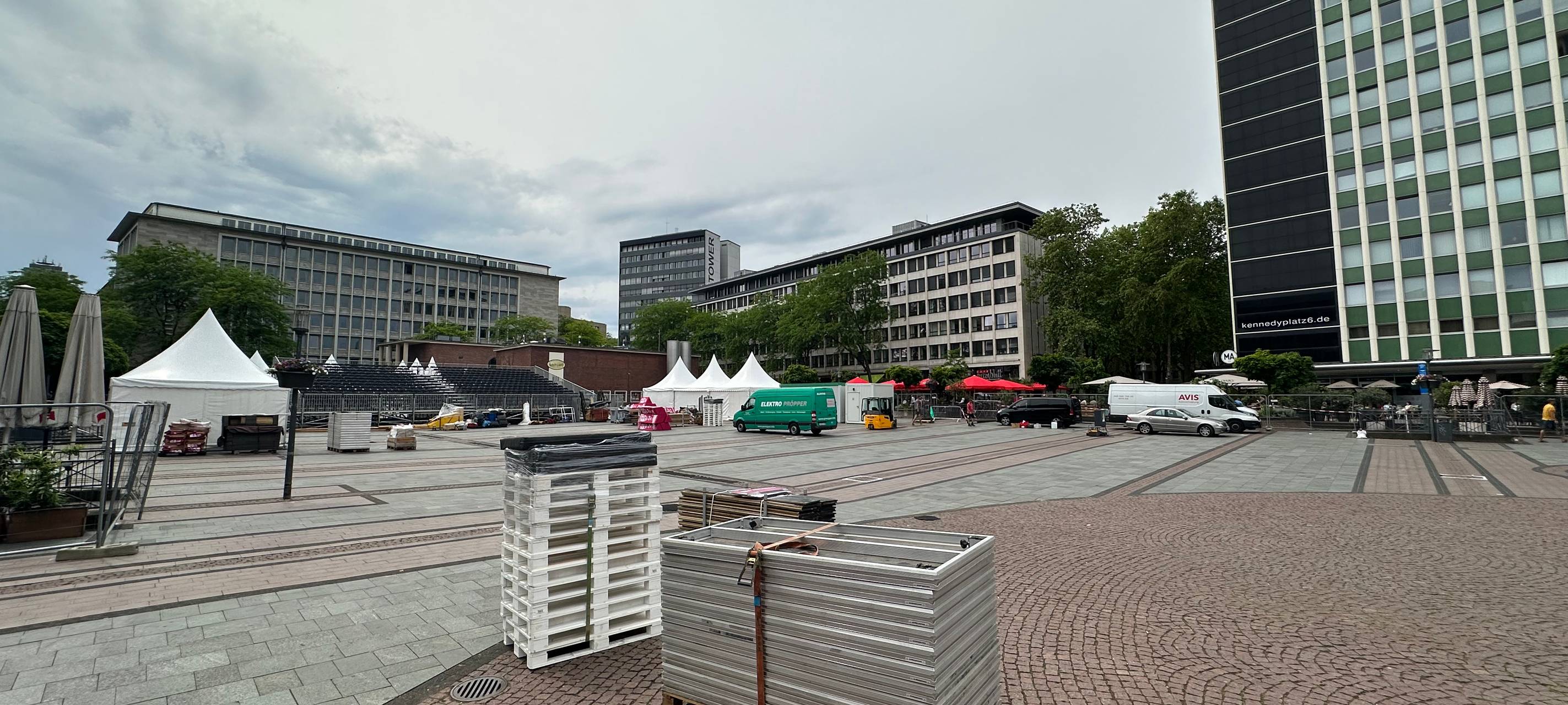 Beach Week in Essen mit 750 Tonnen Sand