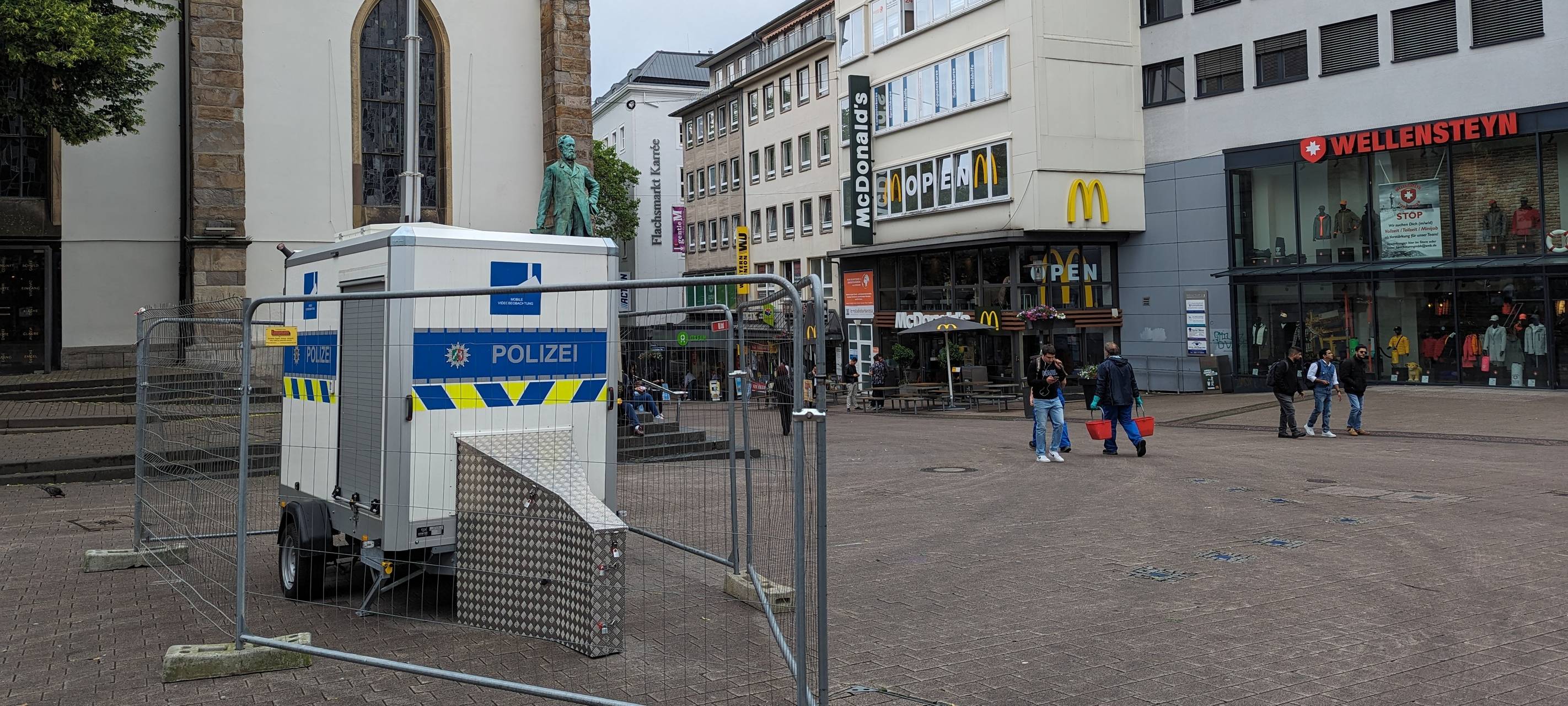 Sicherheit in Essen - Kameras sollen Innenstadt wieder sicherer machen
