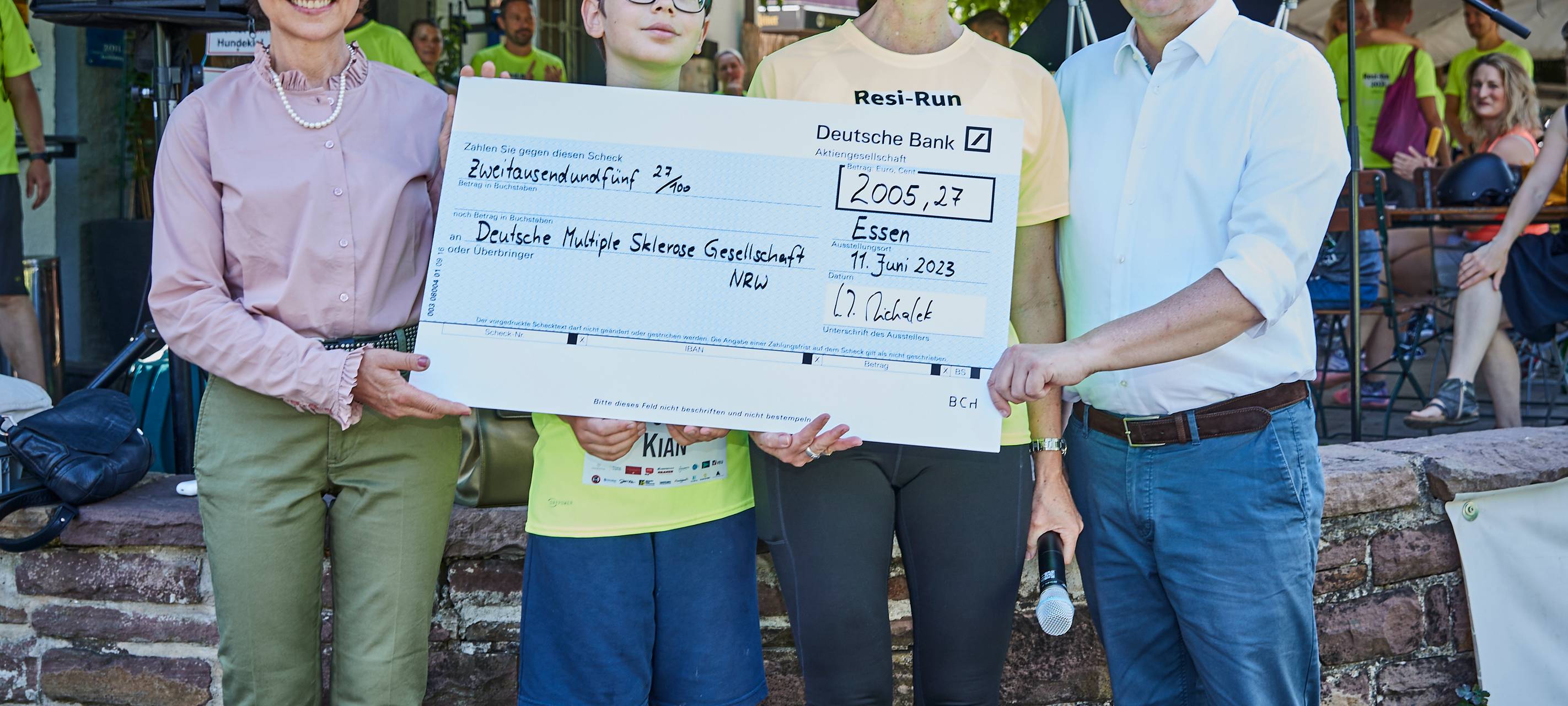 Resi-Run durch Essen - Lauf für das innere Spinnennetz und gegen Schicksalsschläge