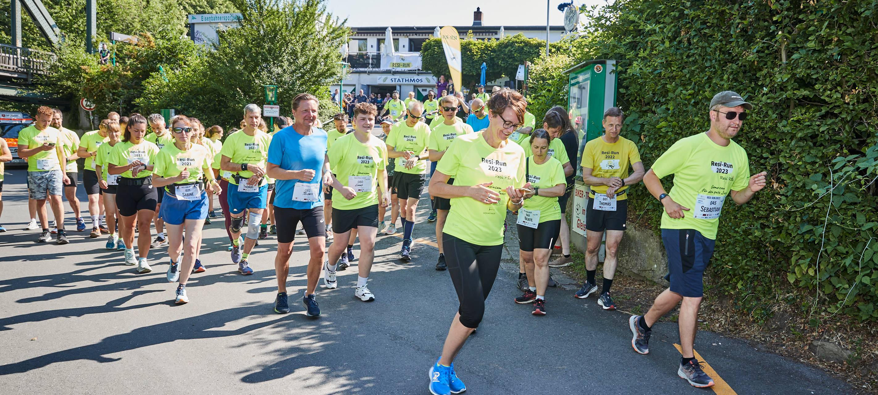 Resi-Run durch Essen - Lauf für das innere Spinnennetz und gegen Schicksalsschläge
