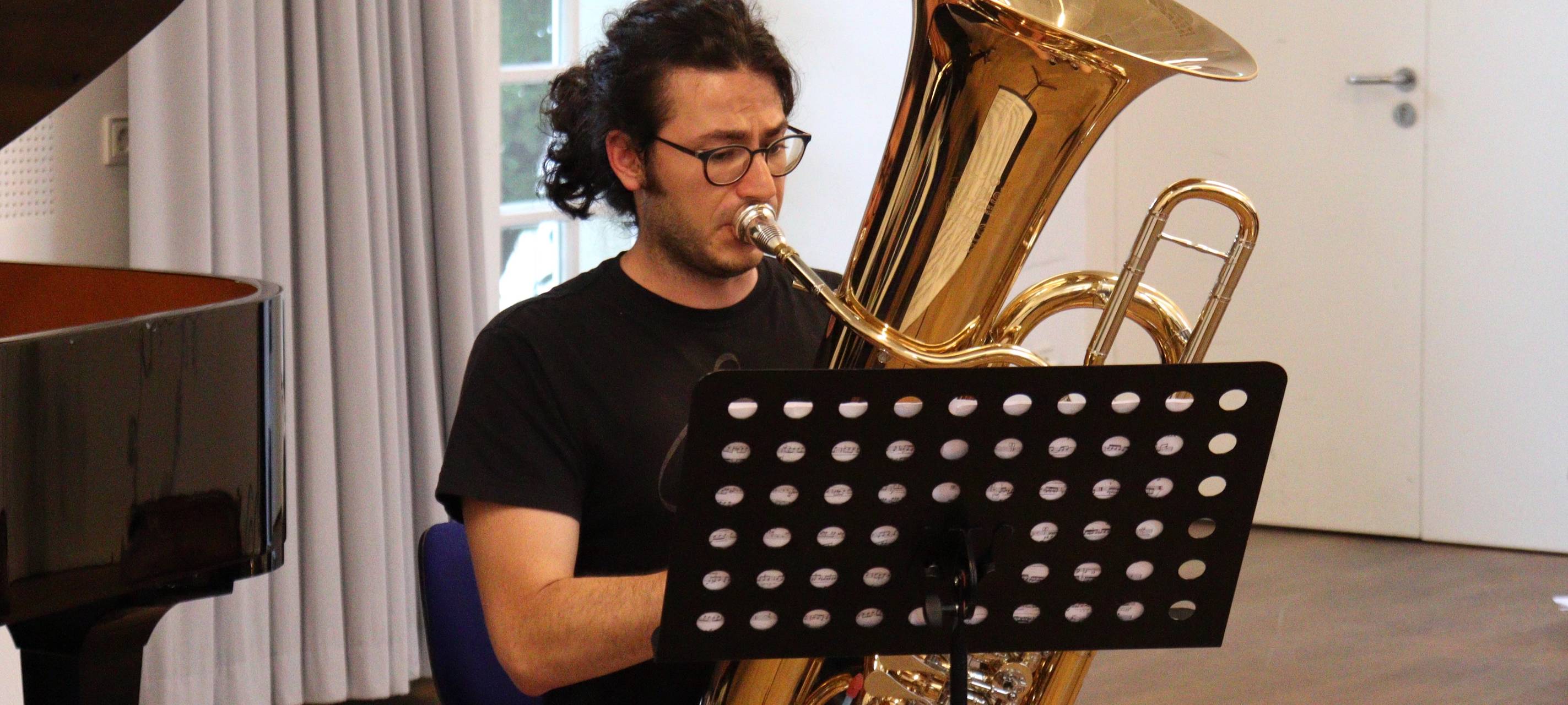 Besonderes Blas-Konzert in Essen: Tuba ist Instrument des Jahres