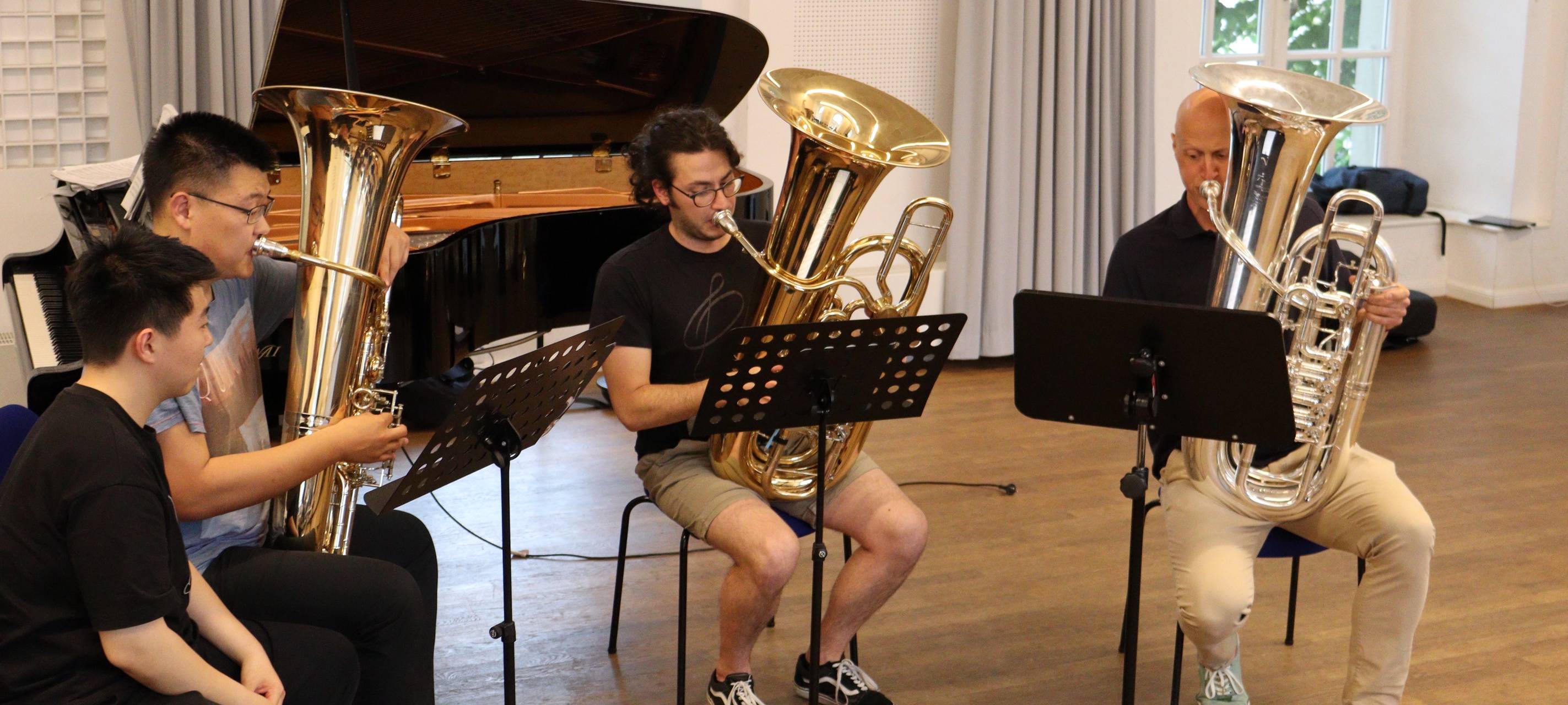 Besonderes Blas-Konzert in Essen: Tuba ist Instrument des Jahres