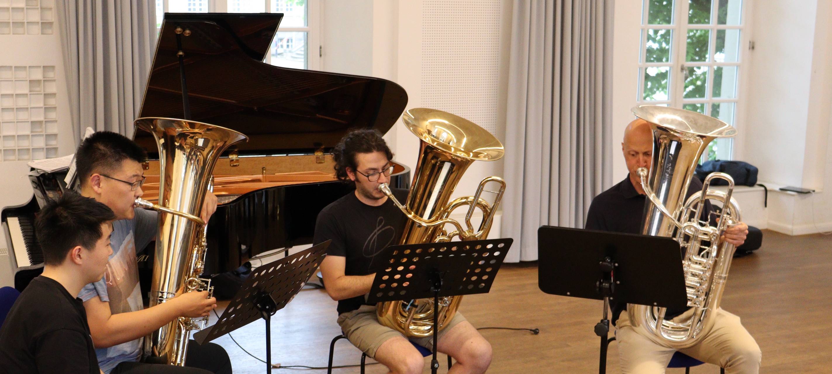 Besonderes Blas-Konzert in Essen: Tuba ist Instrument des Jahres