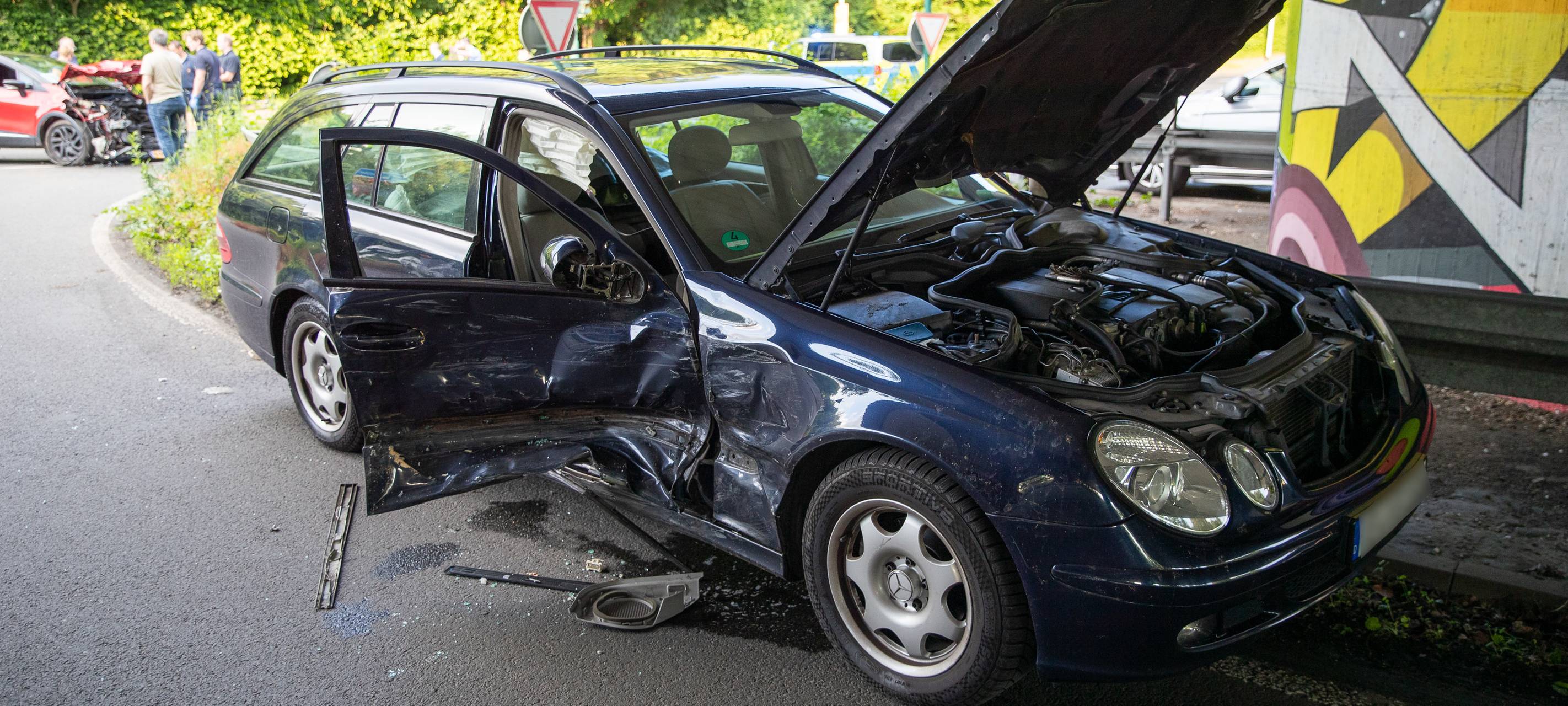 Zwei Unfälle in Essen am langen Wochenende