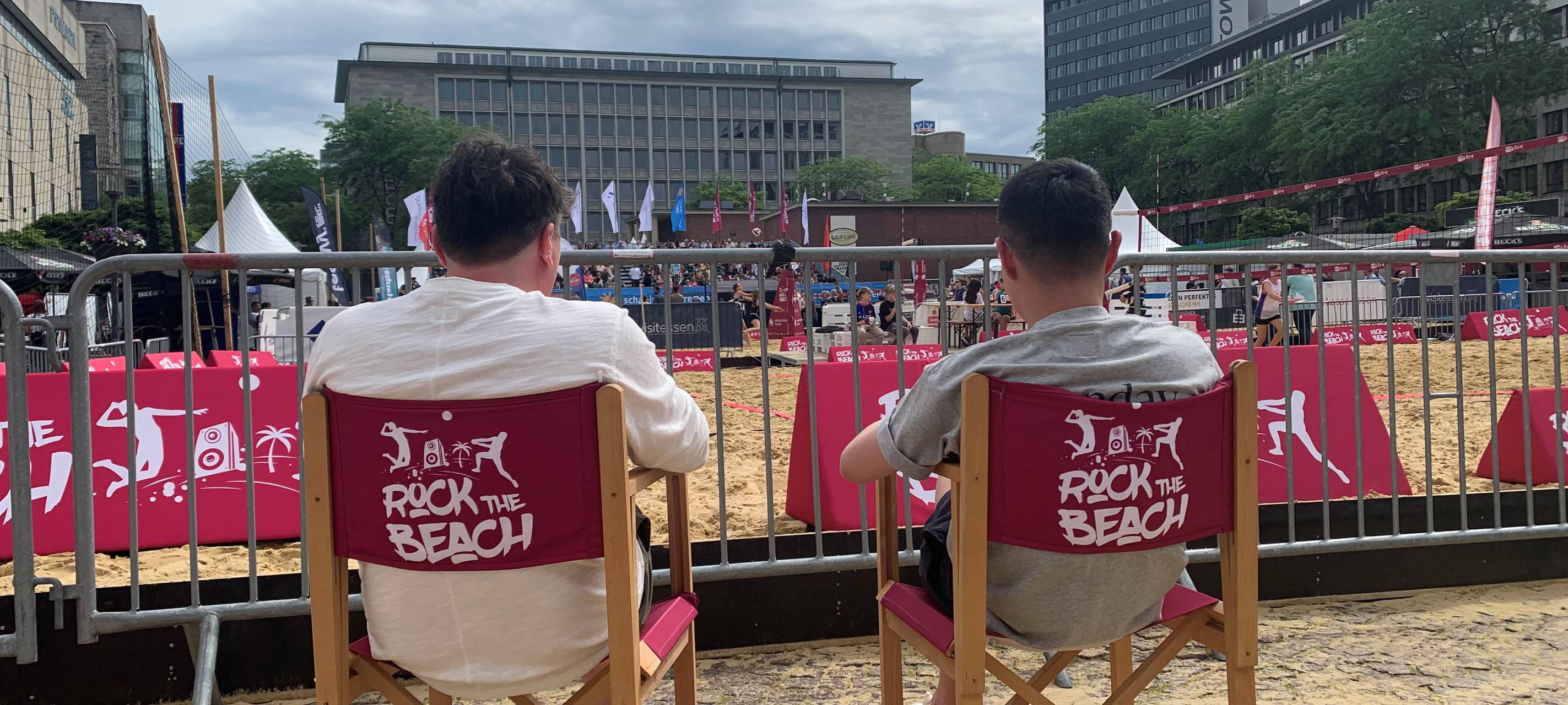 Beach Week in Essen mit 750 Tonnen Sand