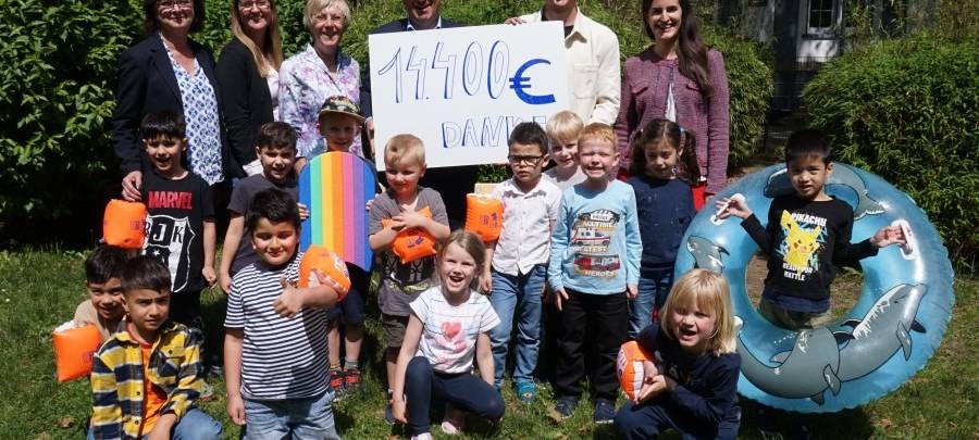 Kita-Kinder in Essen lernen bald schwimmen mit Schwimmkursen