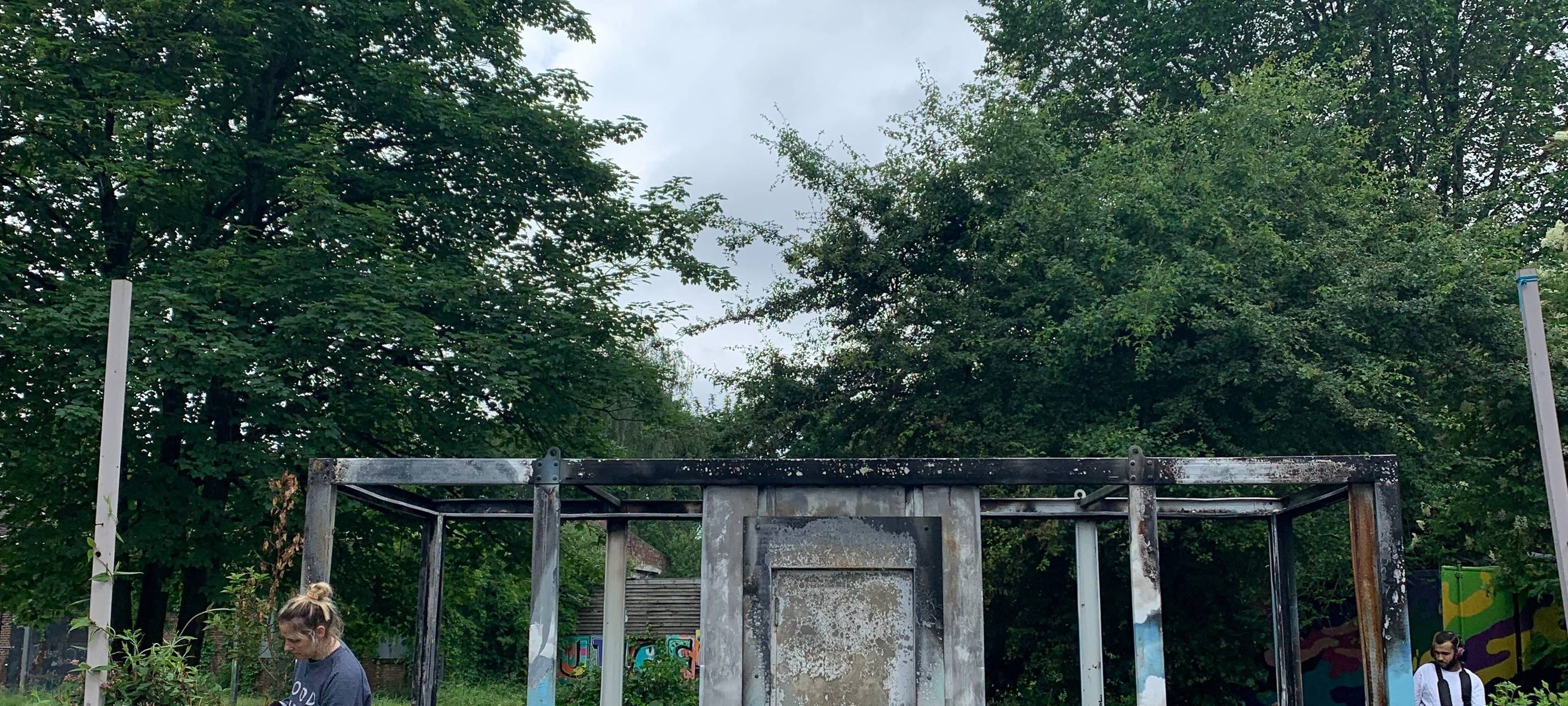 Maschinenhaus Essen mit Mitmach-Tag nach Brand