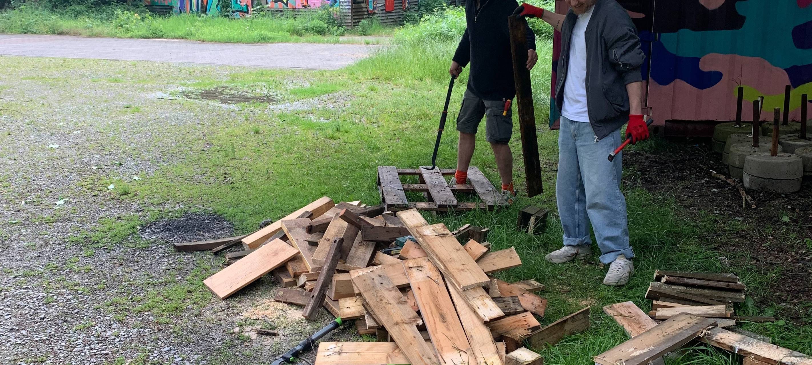 Maschinenhaus Essen mit Mitmach-Tag nach Brand