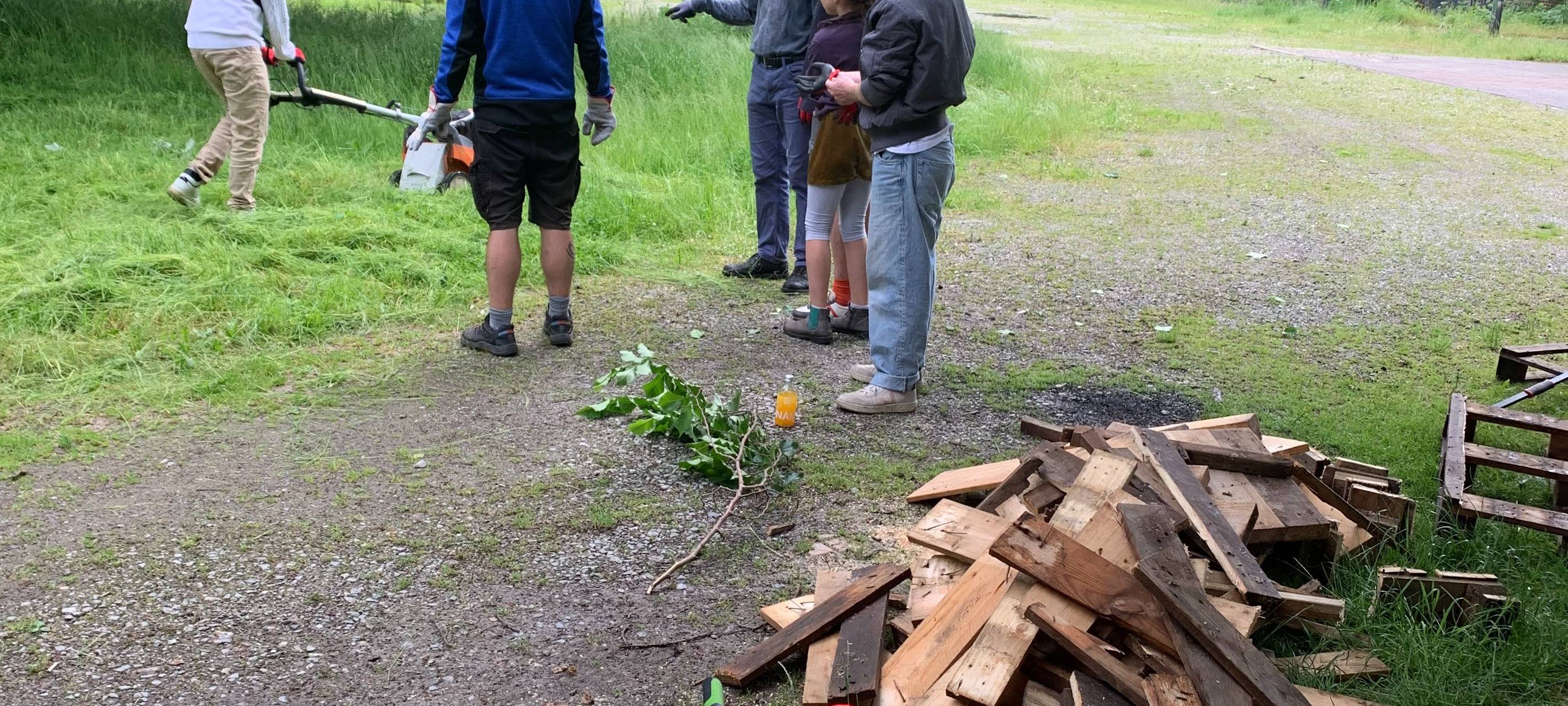 Maschinenhaus Essen mit Mitmach-Tag nach Brand