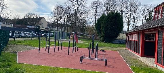 Outdoor-Fitnessanlage in Essen eröffnet