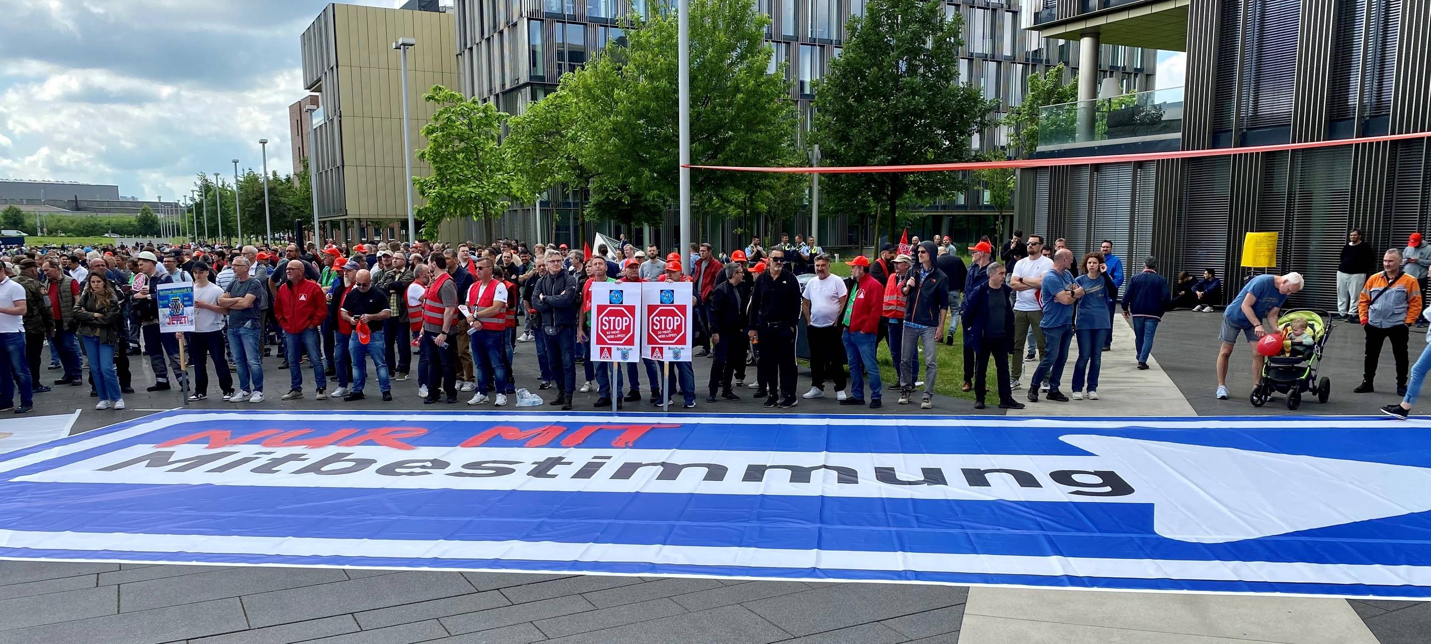 Demo thyssenkrupp Essen