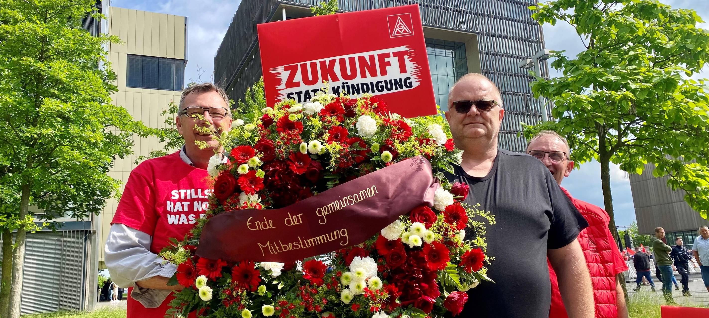 Demo thyssenkrupp Essen