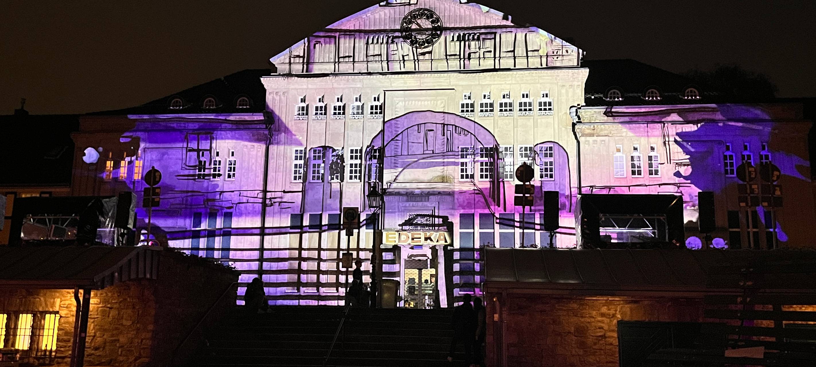 Die ExtraSchicht in Essen: Funkeln bis spät in die Nacht