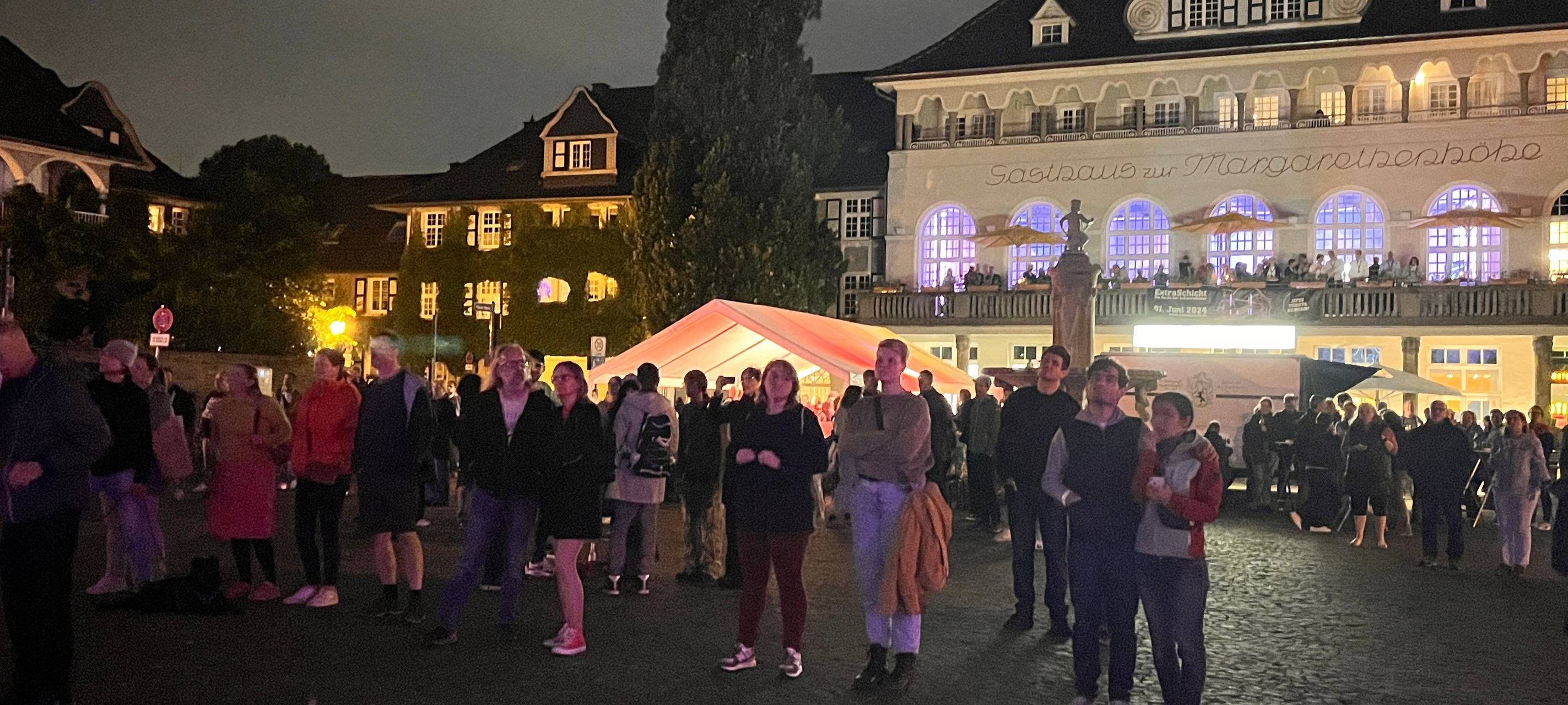Die ExtraSchicht in Essen: Funkeln bis spät in die Nacht