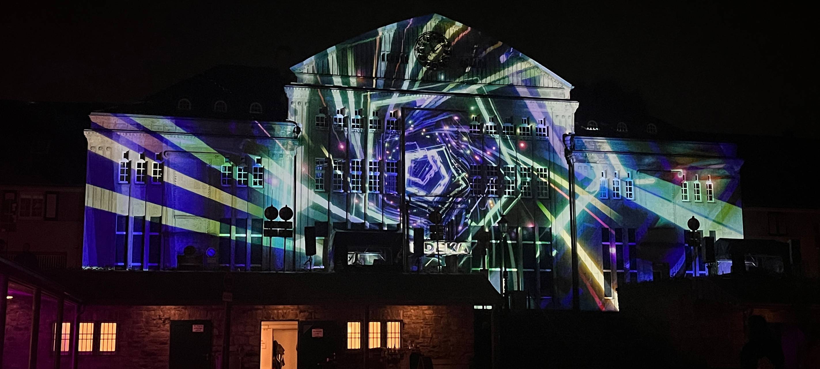 Die ExtraSchicht in Essen: Funkeln bis spät in die Nacht