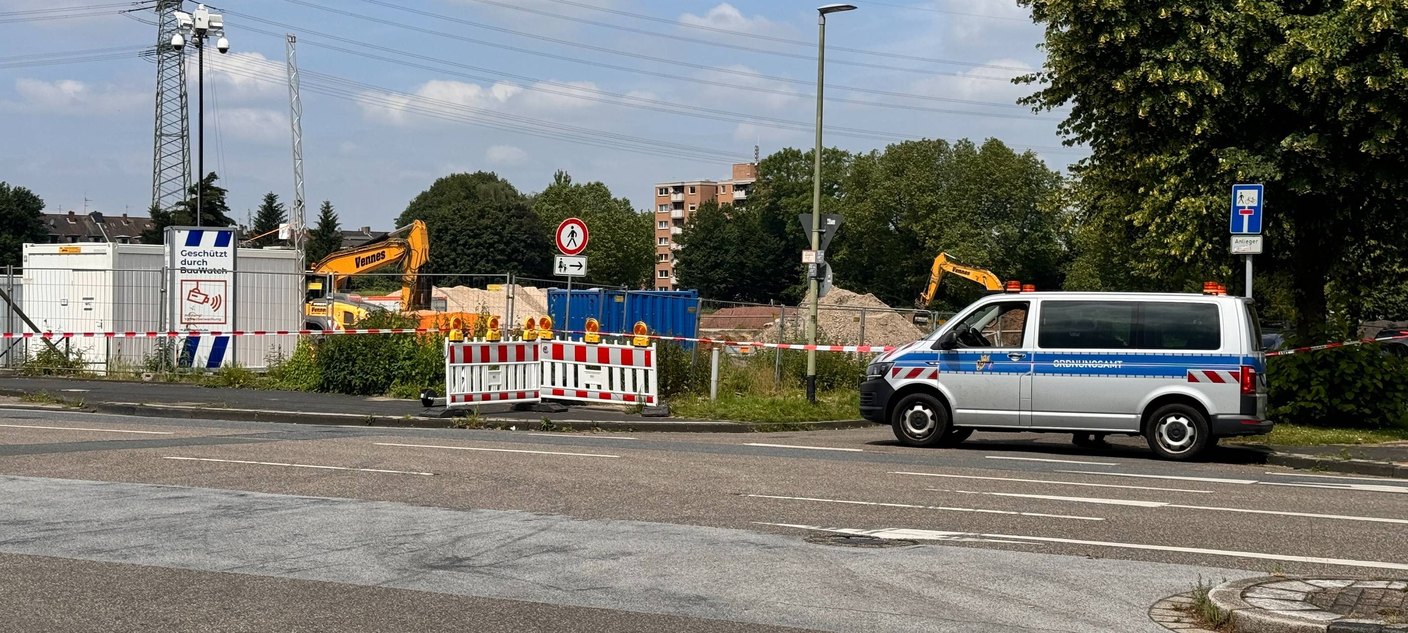 Bombe in Essen: Live-Ticker zur Bombenentschärfung in Altenessen