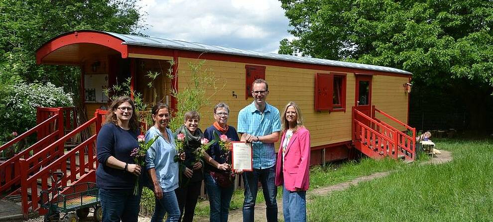 Kita in Essen ausgezeichnet - Kinder lernen den Wald kennen