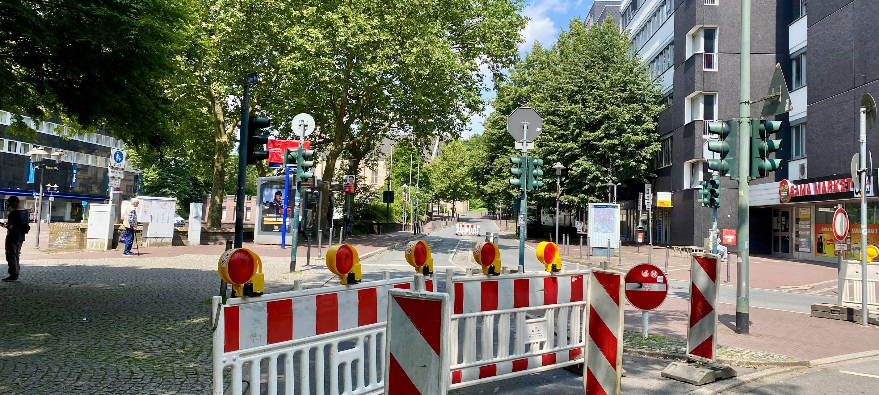Straße in Essen gesperrt - Hohlräume entdeckt