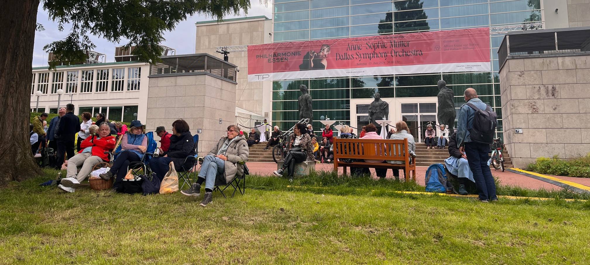 Public Listening in Essen mit Anne-Sophie Mutter