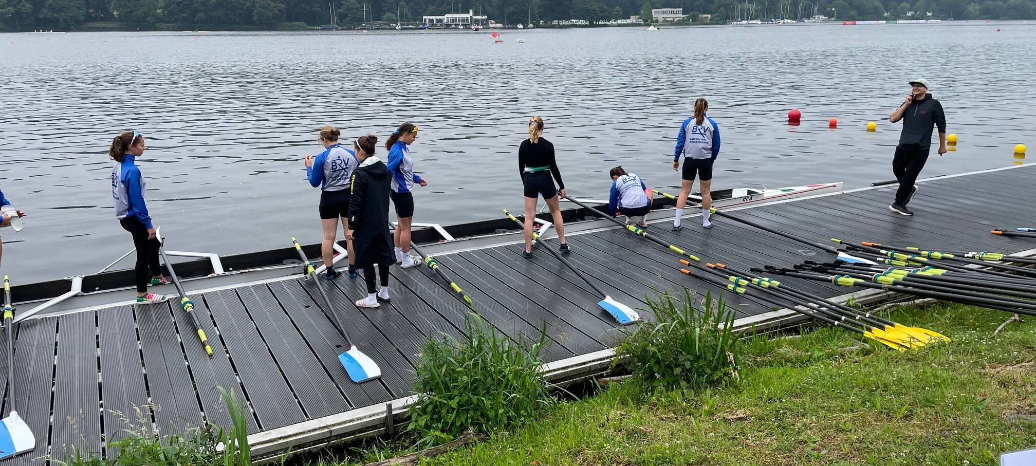 In Essen laufen die Jugendmeisterschaften im Rudern
