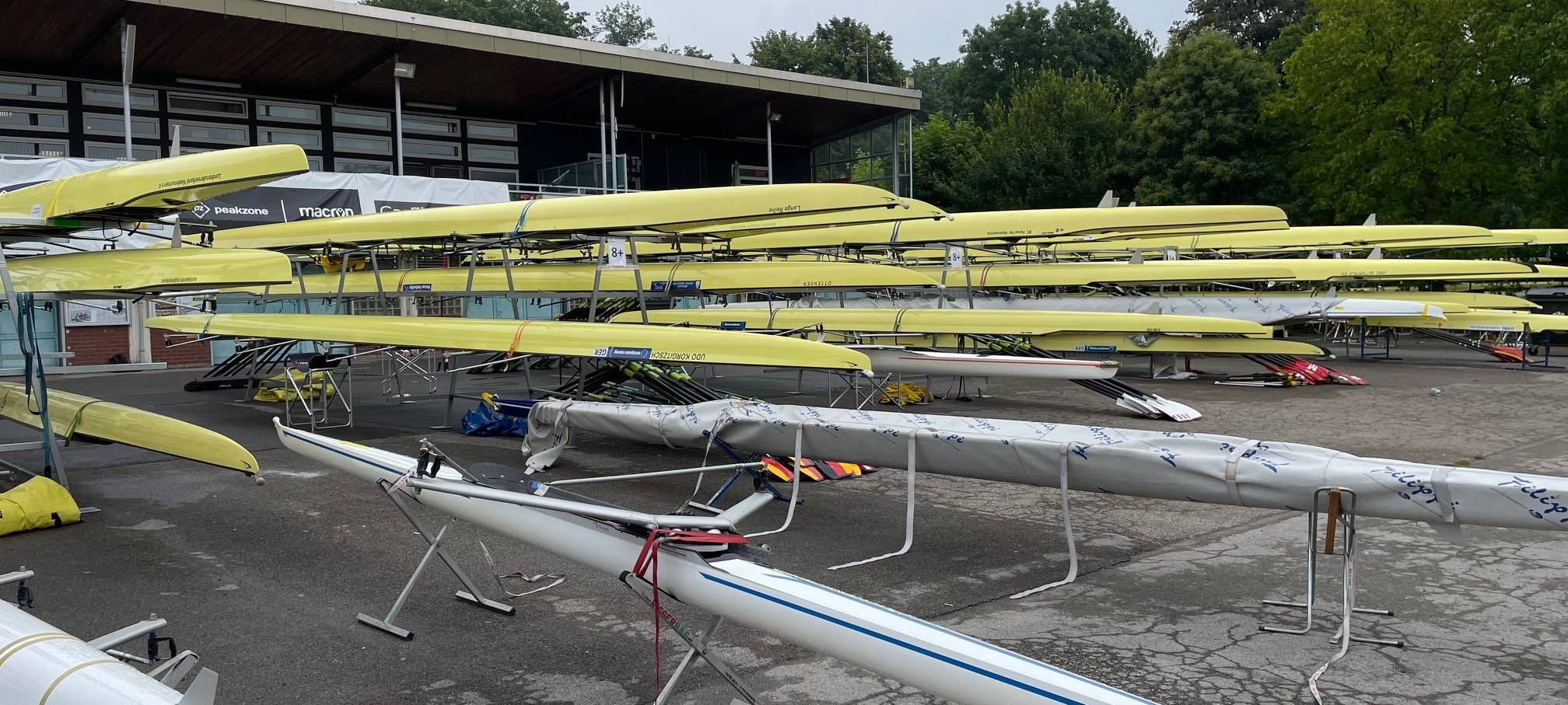 In Essen laufen die Jugendmeisterschaften im Rudern