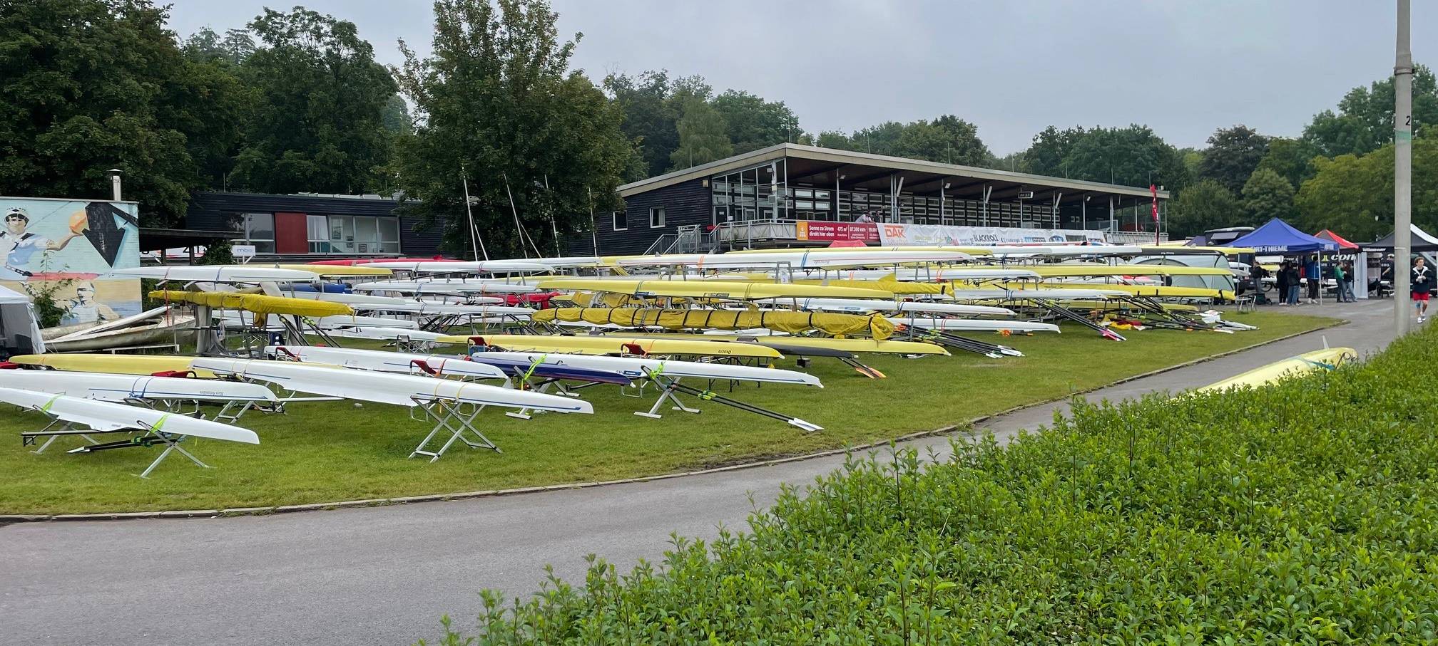 In Essen laufen die Jugendmeisterschaften im Rudern