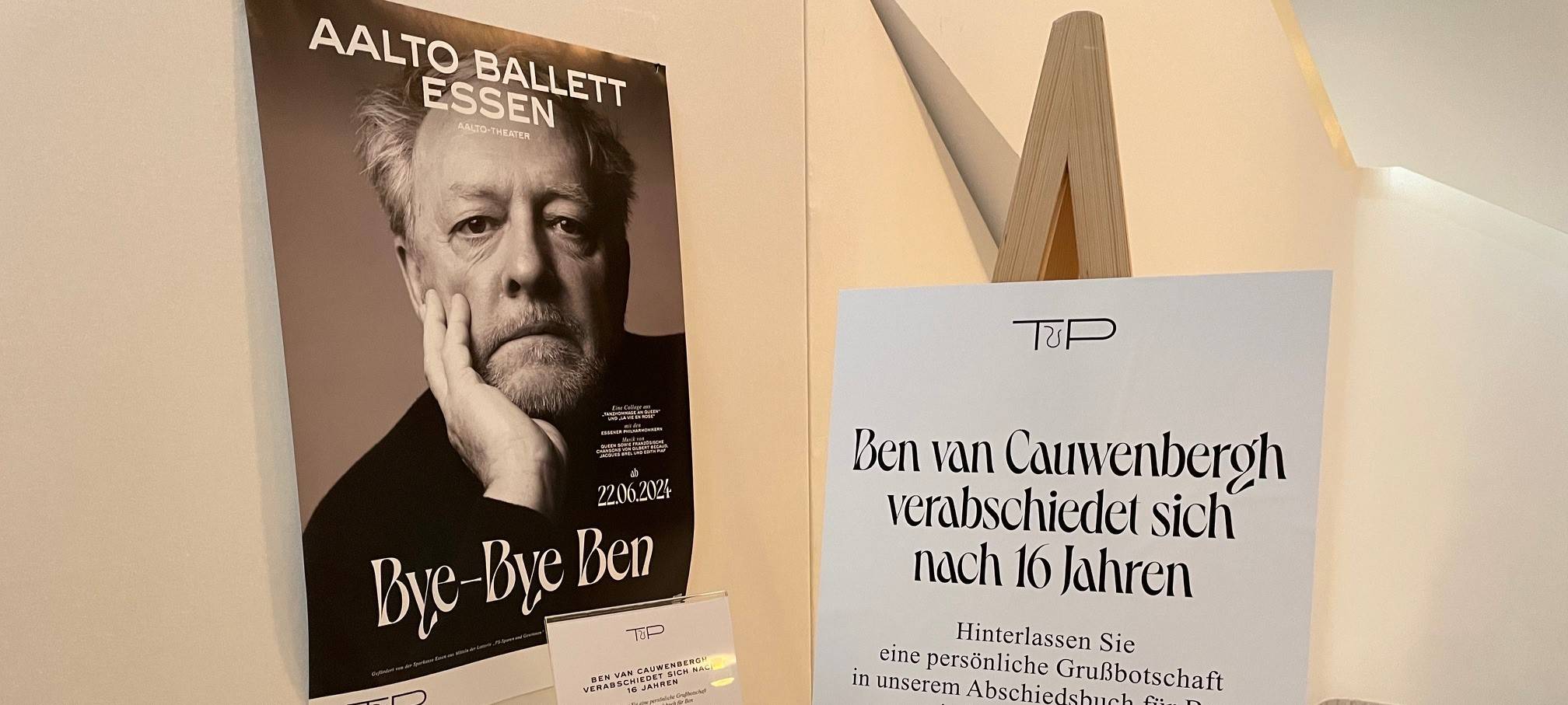 Abschied am Aalto in Essen: Bye-Bye Ben